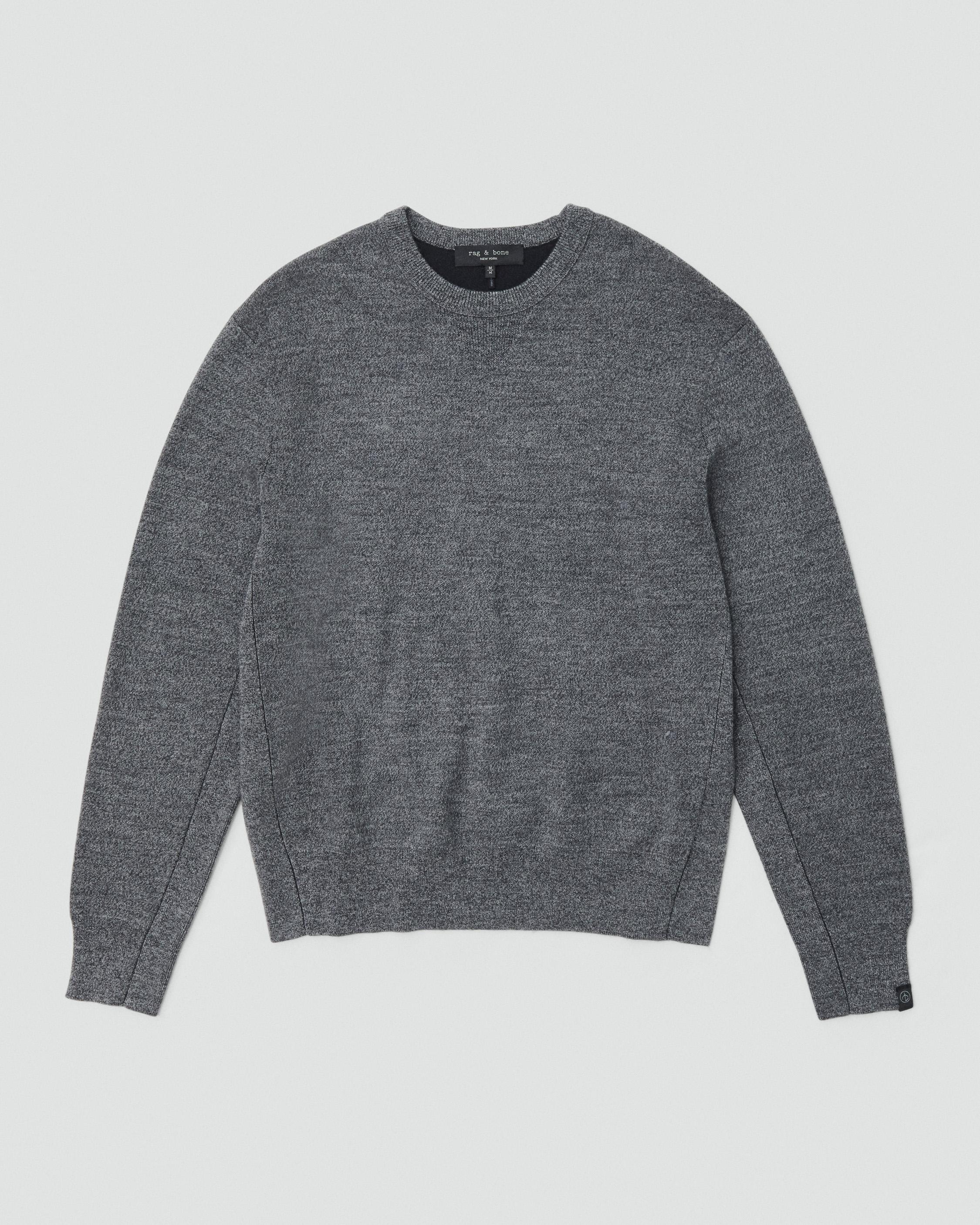 York Wool Crew - Grey | rag & bone