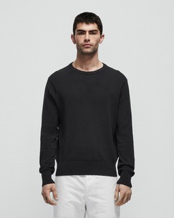 Nolan Corded Cotton Long Sleeve Crew image number 4