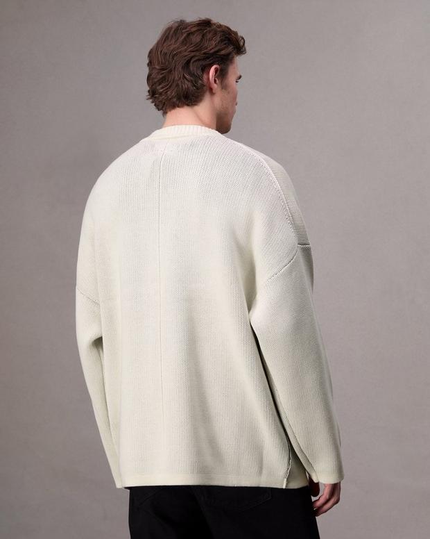 Keaton Oversized Cotton Cardigan - Ivory | rag & bone Keaton Oversized Cotton Cardigan - Ivory | rag & bone