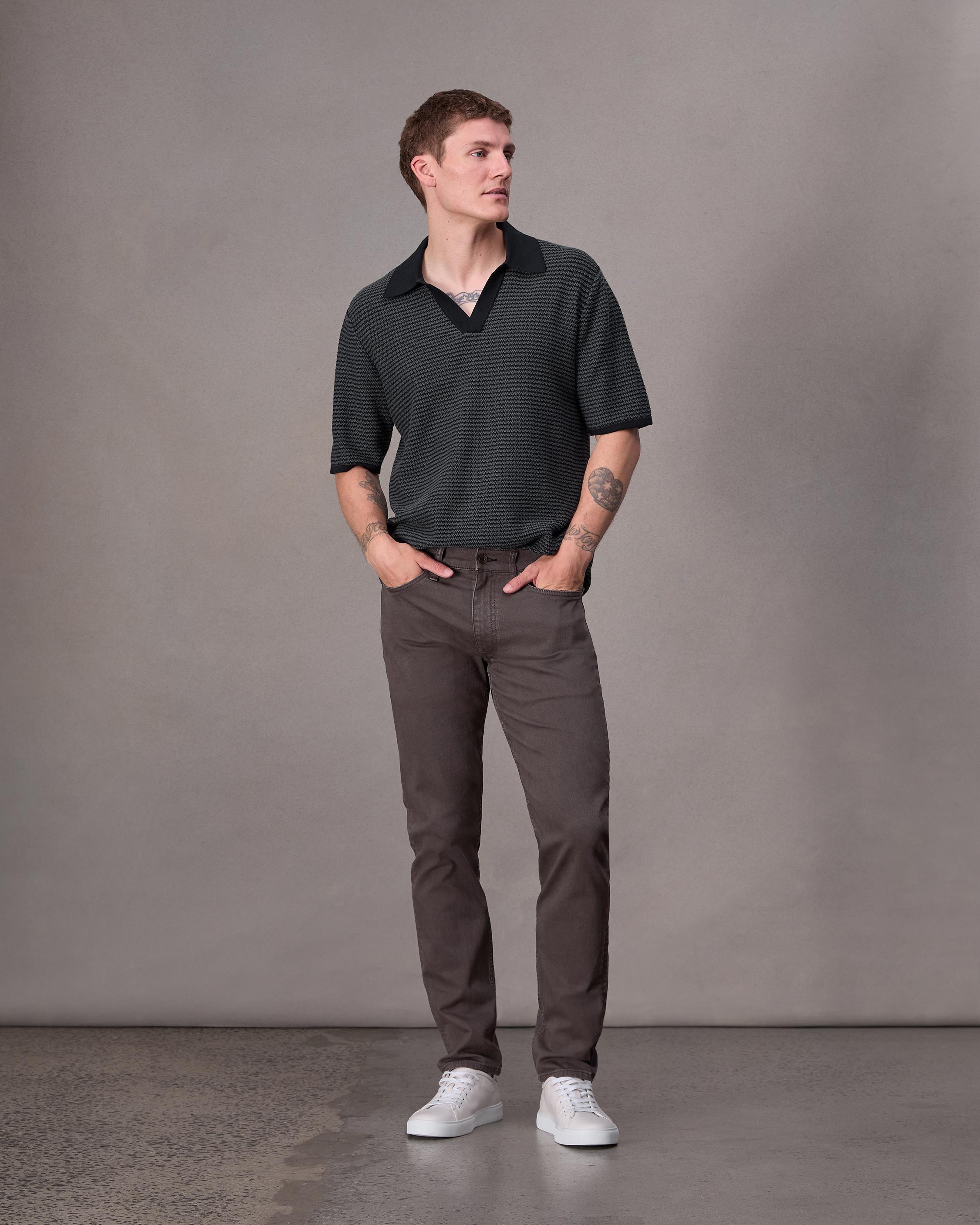 Hayes Johnny Collar Polo image number 3