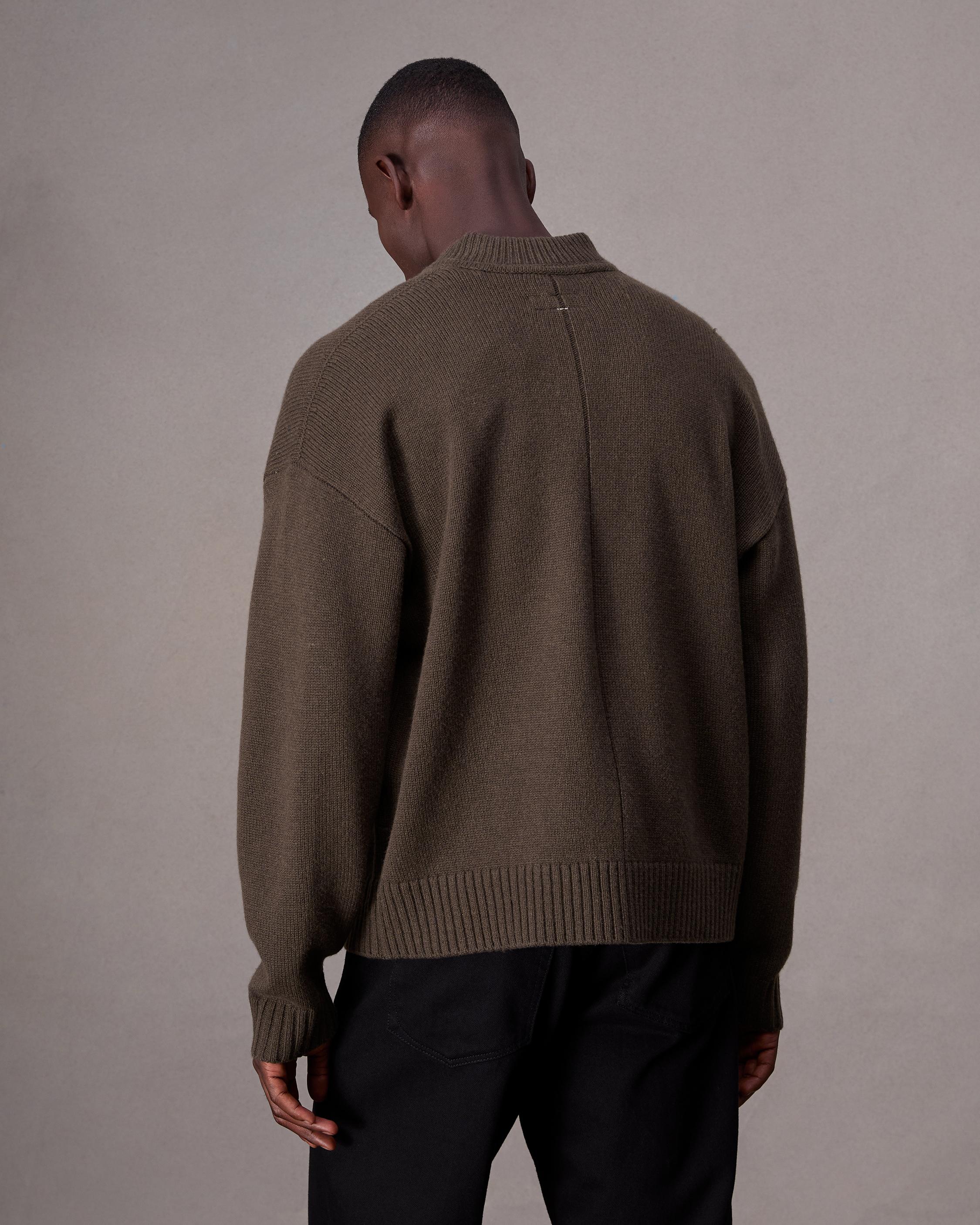 Clarkson Relaxed Fit Wool Half-Zip Sweater image number 5