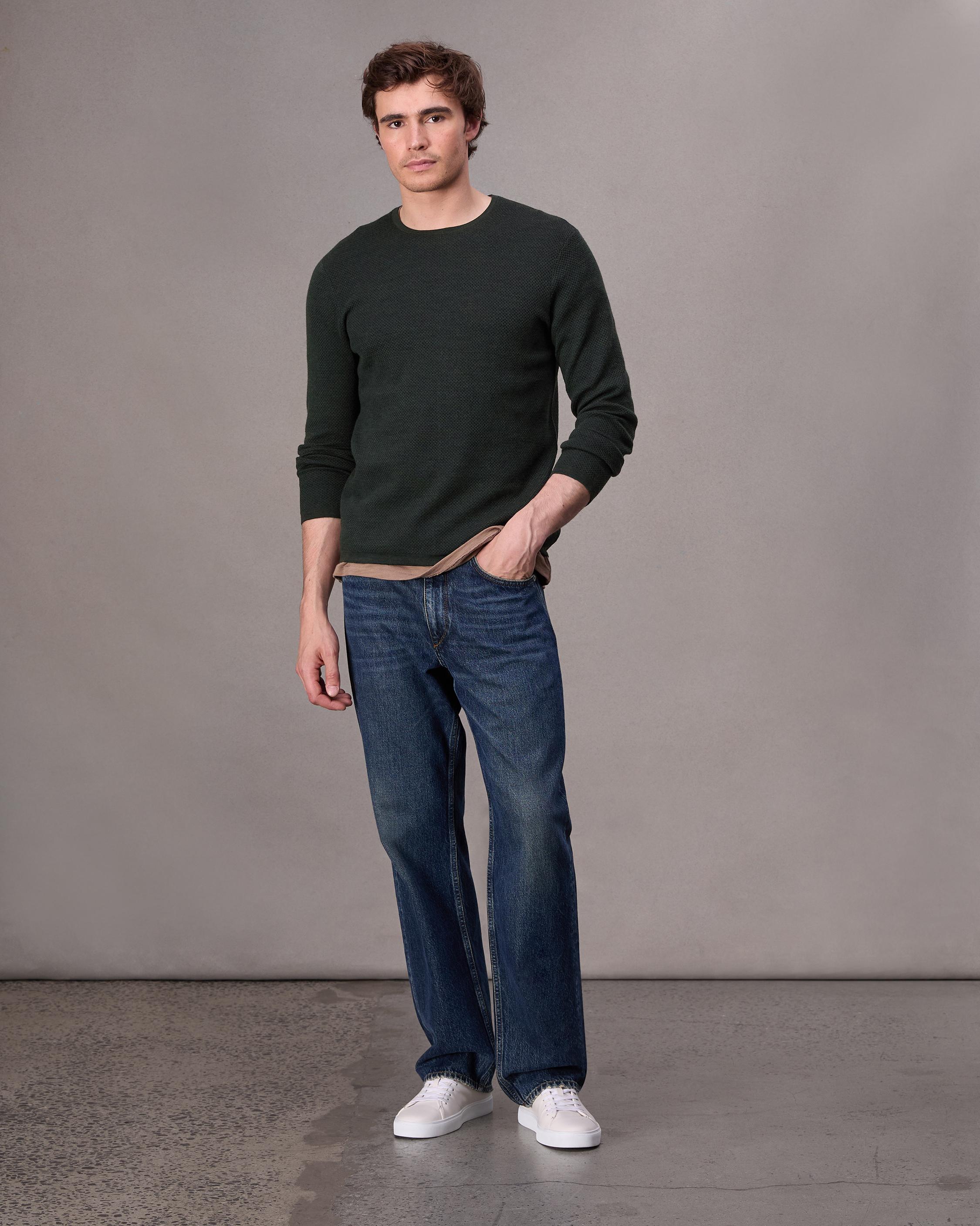 Bennet Slim Fit Crewneck Sweater image number 3