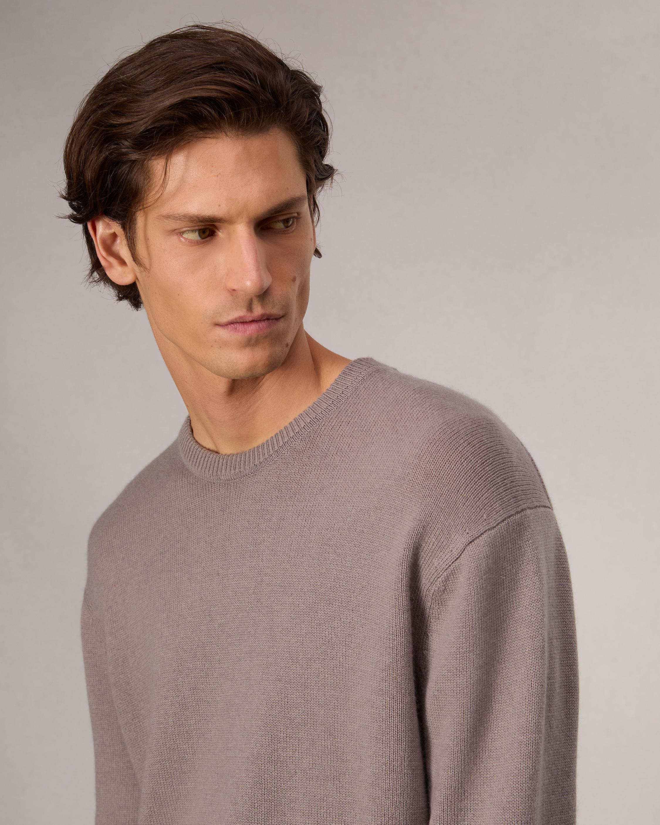 Downing Relaxed Fit Cashmere Sweater Grey rag bone