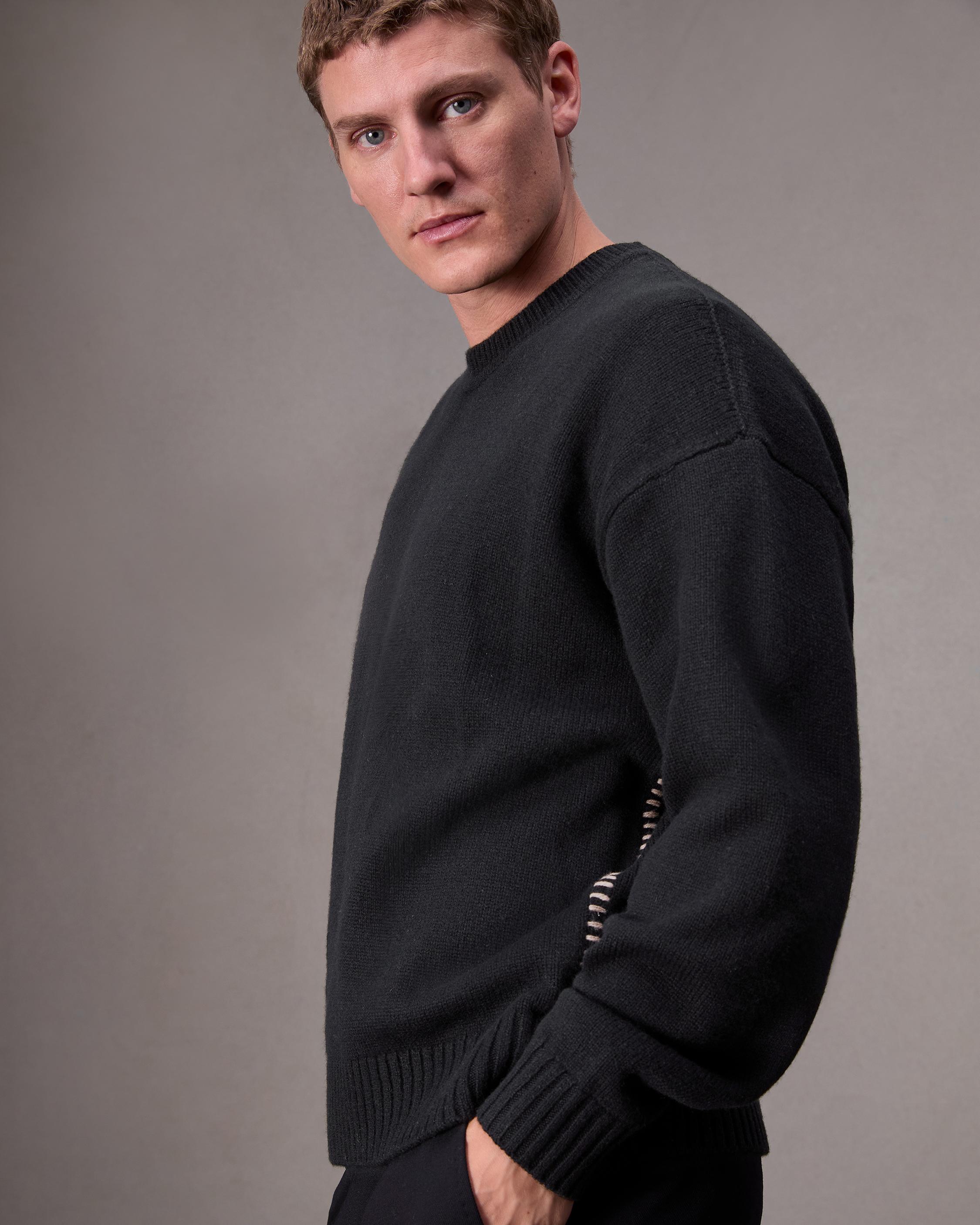 Clarkson Relaxed Fit Wool Sweater image number 6