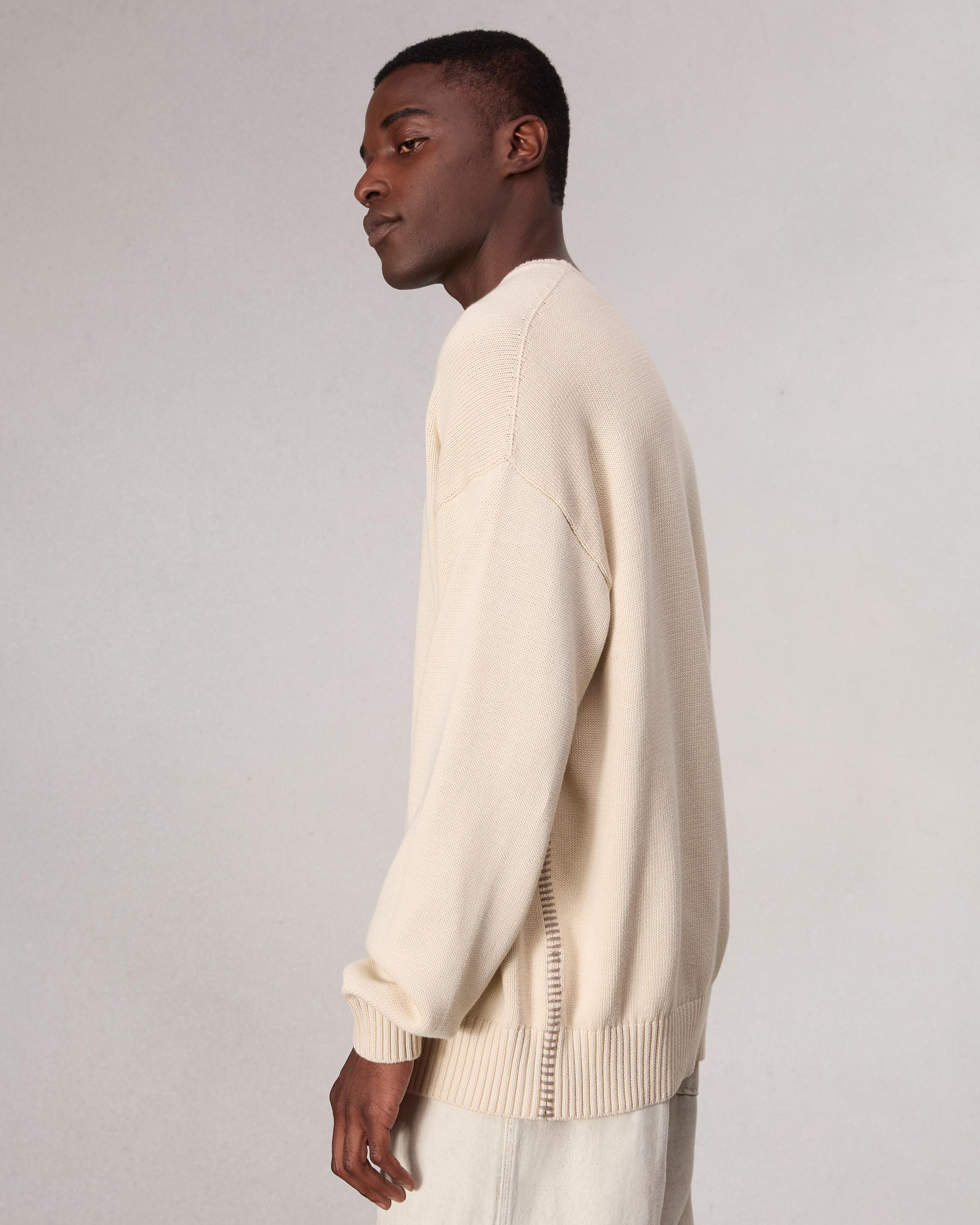 Clarkson Relaxed Fit Cotton Sweater image number 4