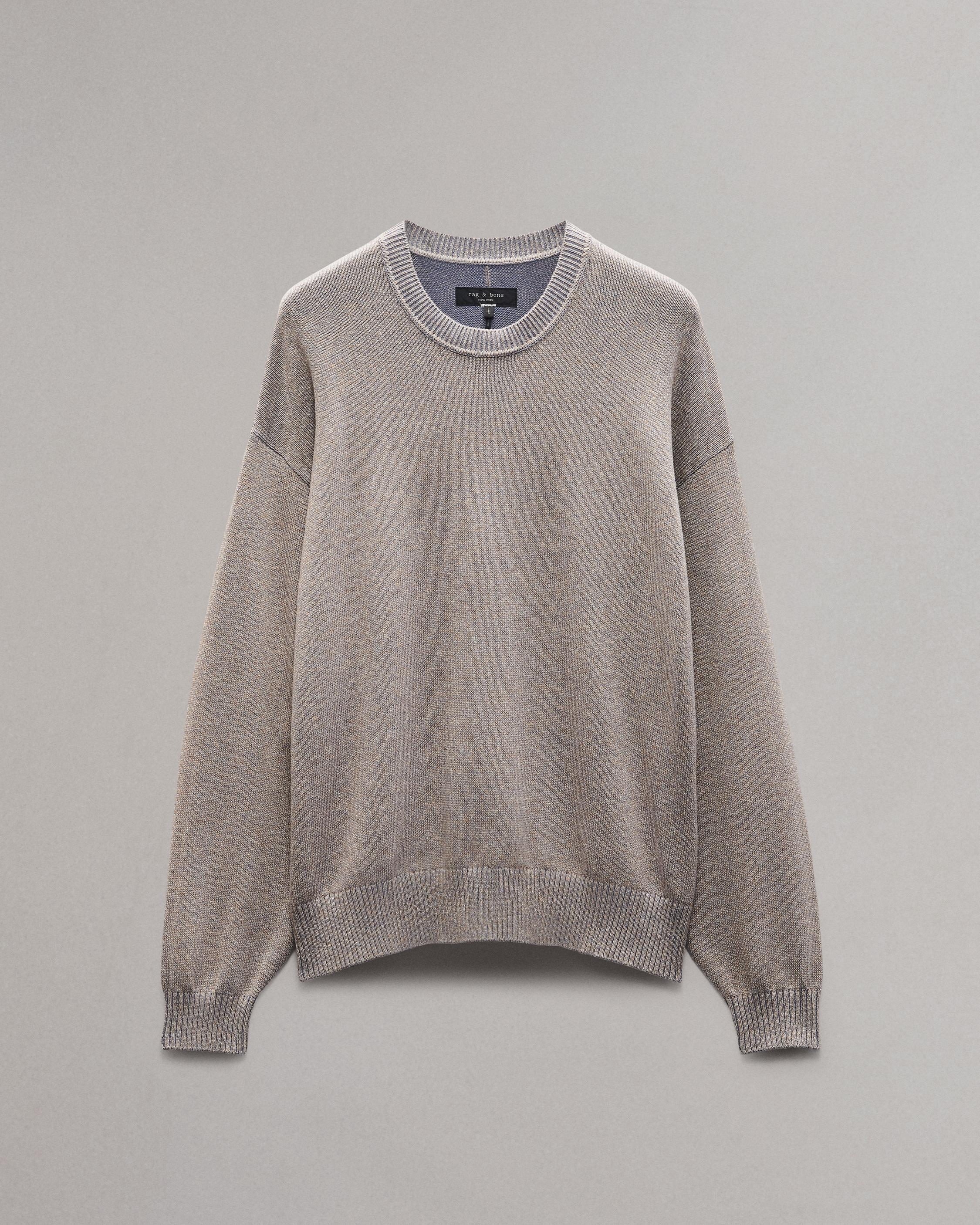 Marled Cotton Sweater image number 1