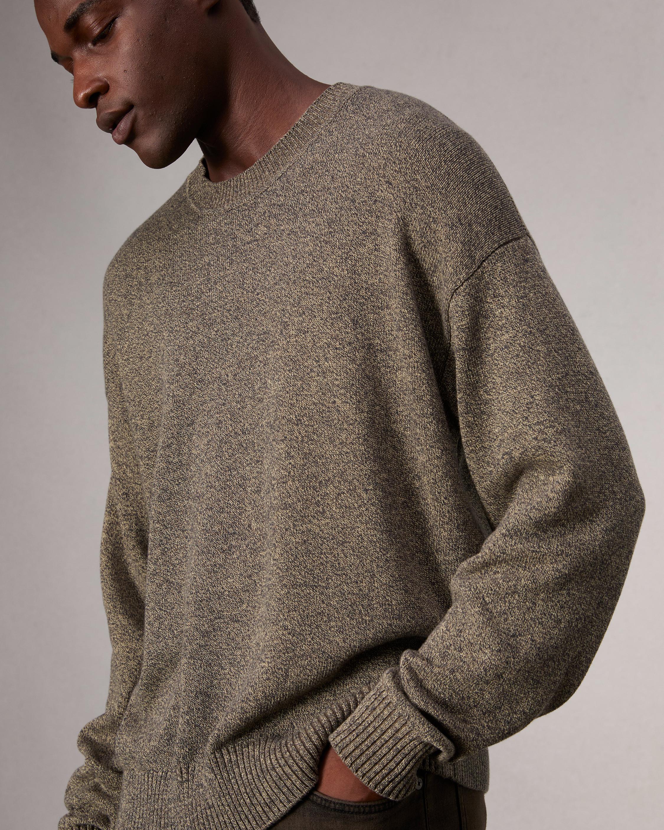 Marled Cotton Sweater image number 6