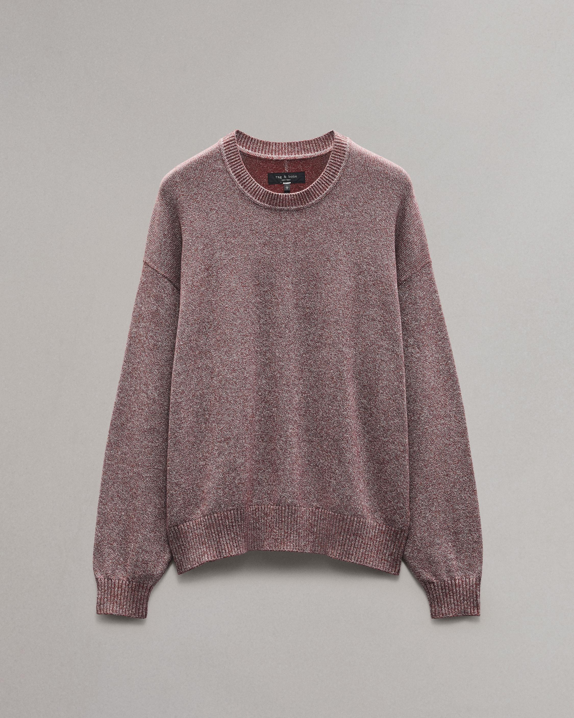 Marled Cotton Sweater image number 1