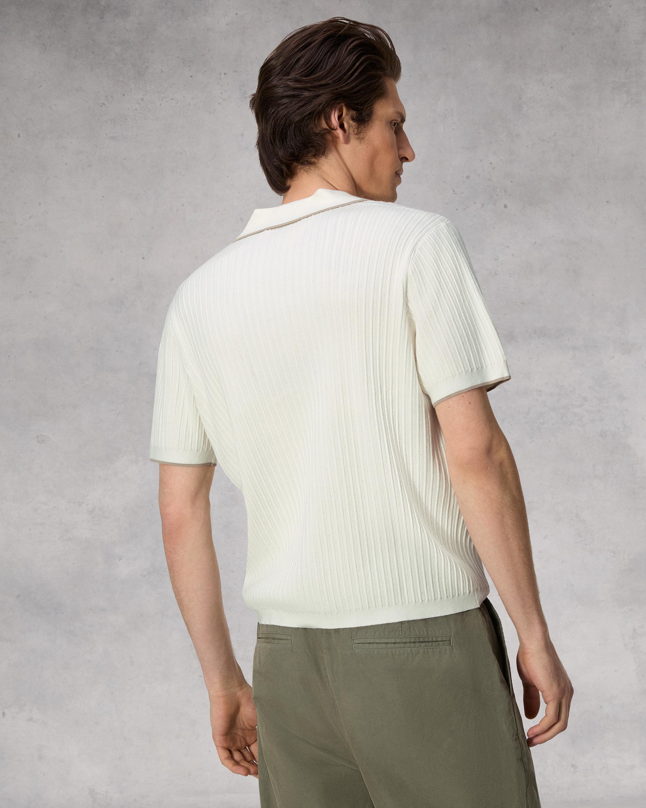 Harbor Cotton Nylon Polo image number 5