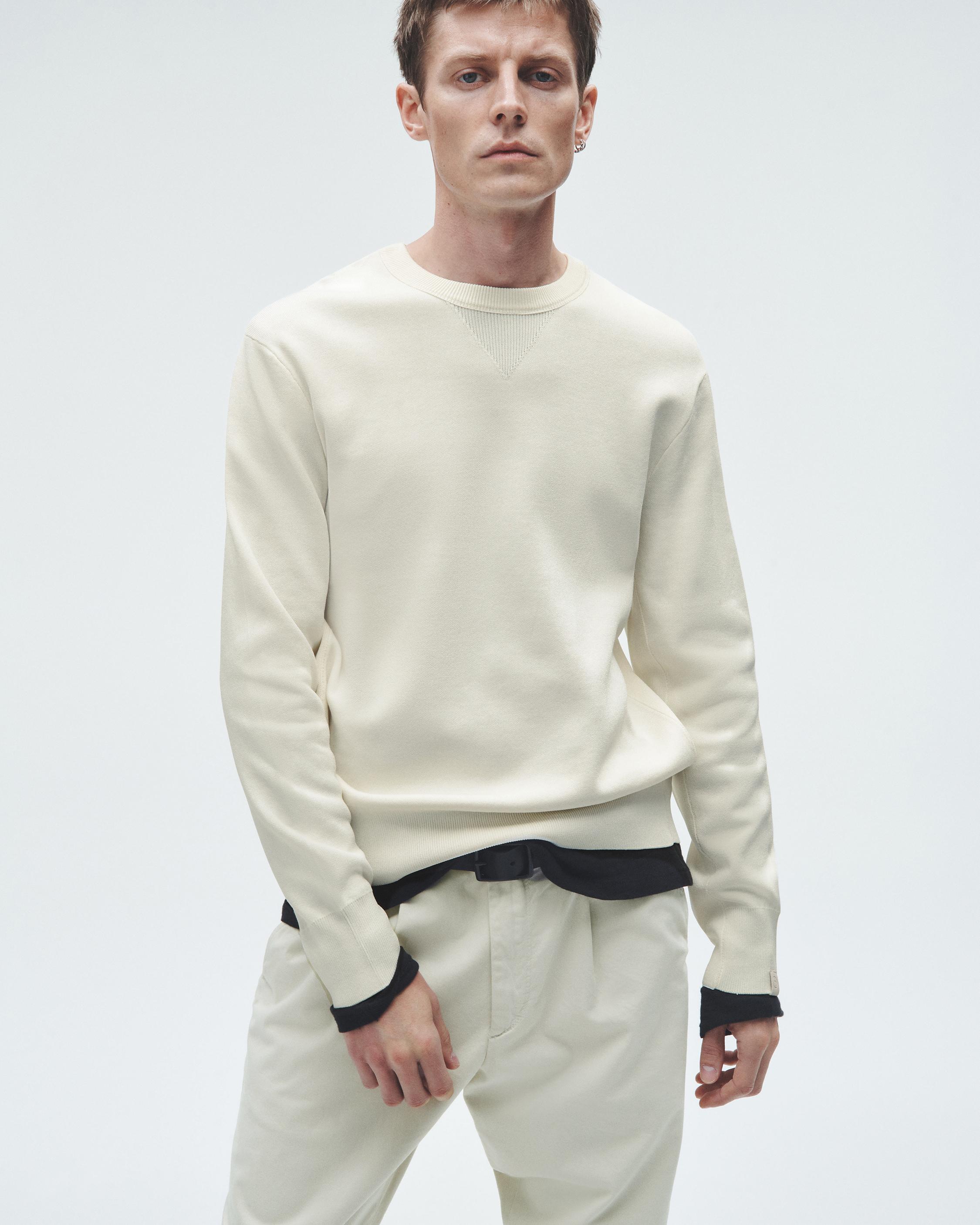 York Viscose Crew - Vanilla | rag & bone