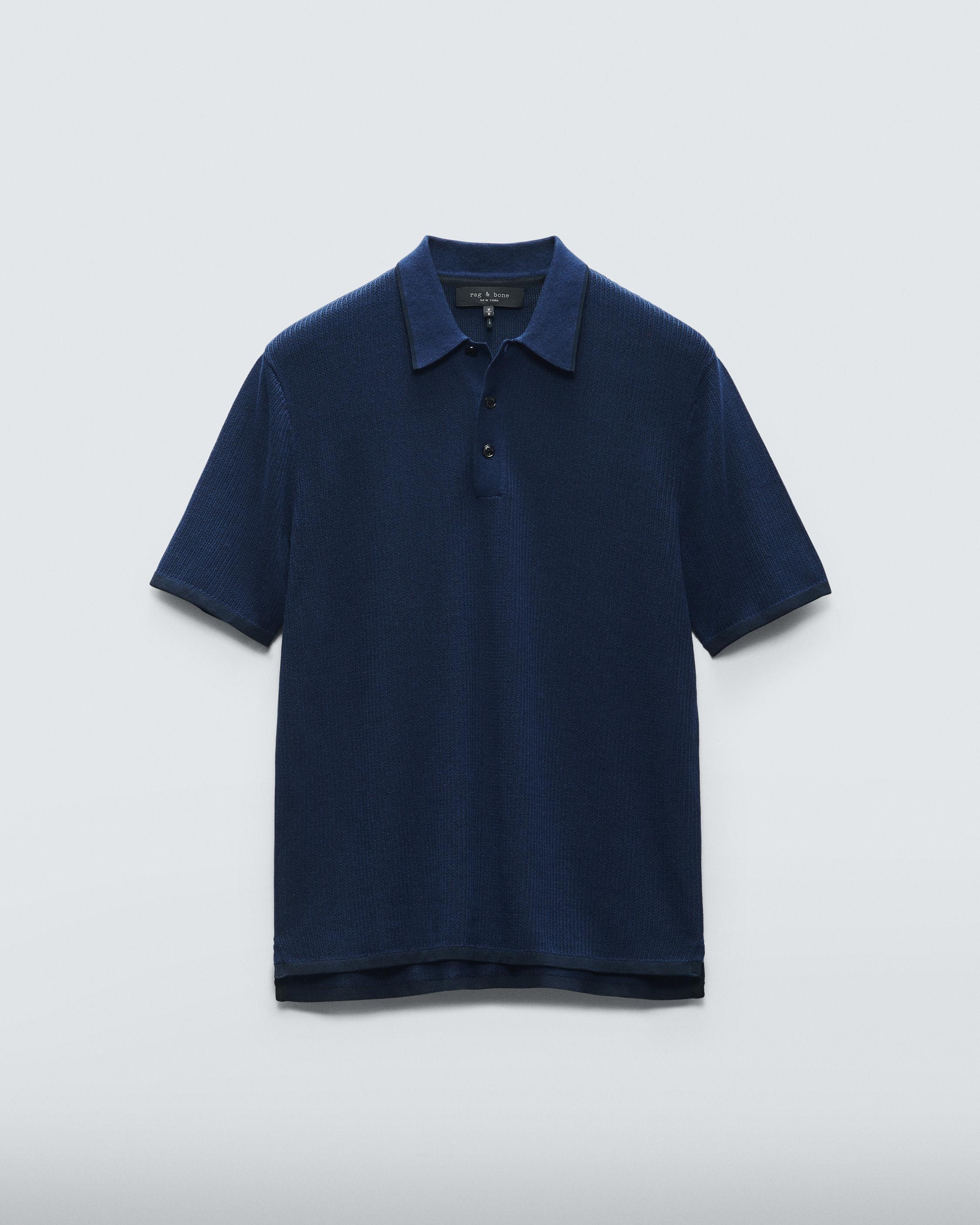 Harvey Polo Blue rag & bone sale