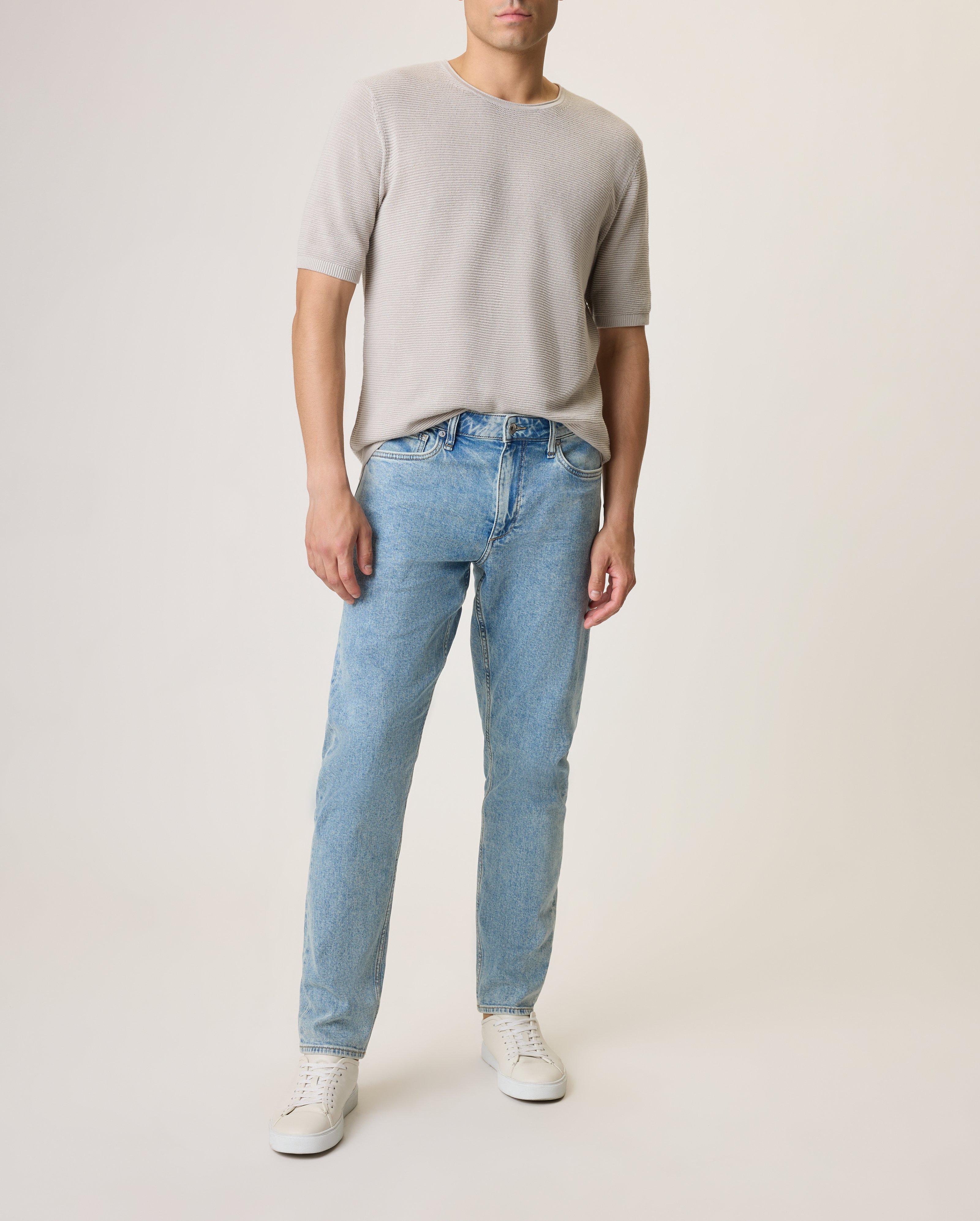 Lewis Cotton Short Sleeve Crew image number 1