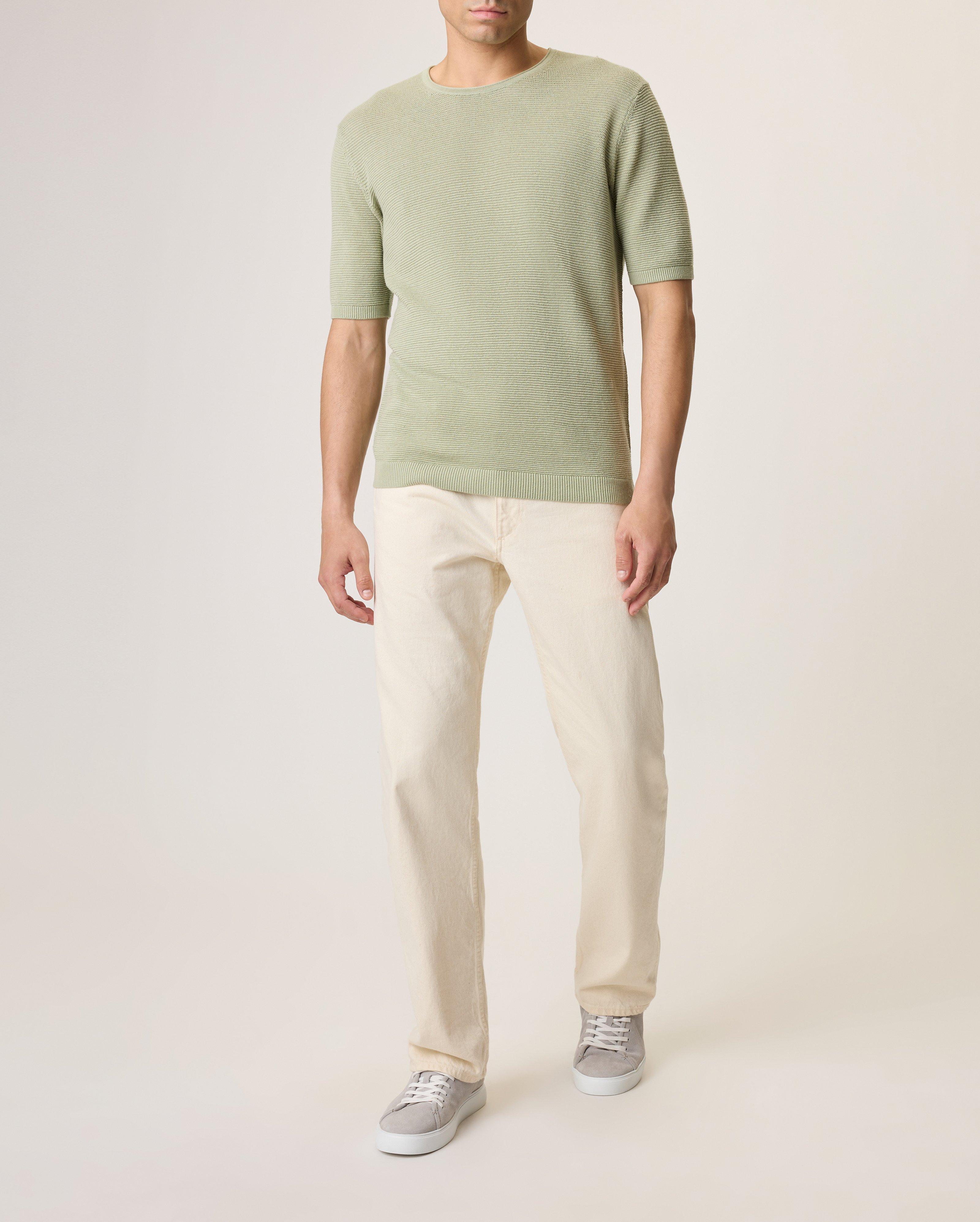 Lewis Cotton Short Sleeve Crew image number 1
