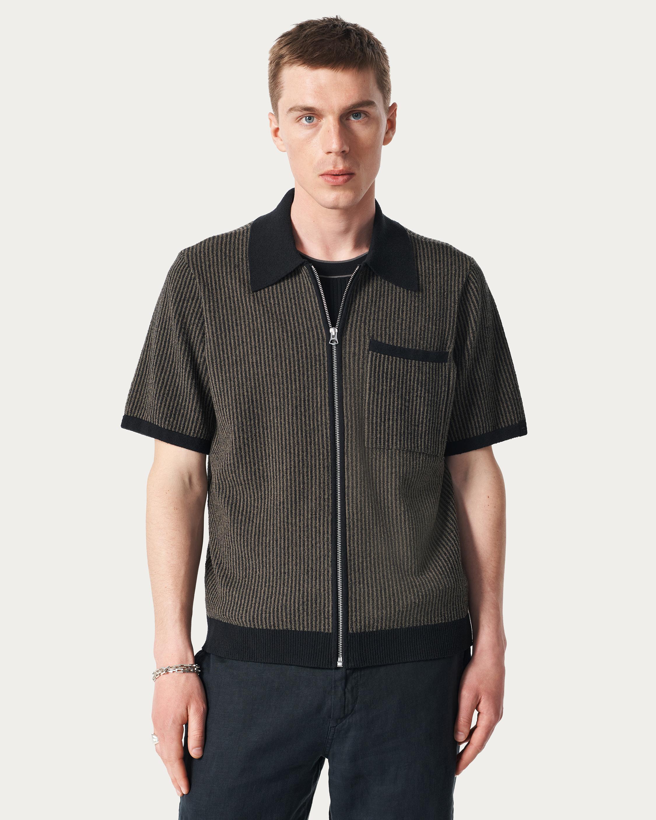 Zuma Zip Knit Polo Shirt image number 1