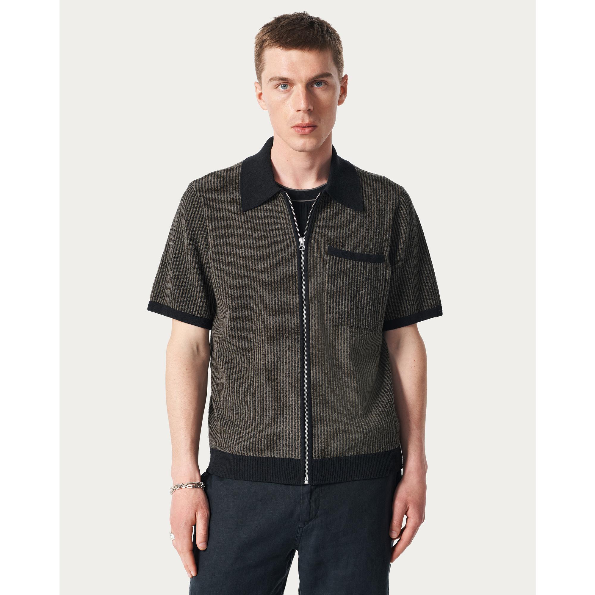 Zuma Zip Knit Polo Shirt