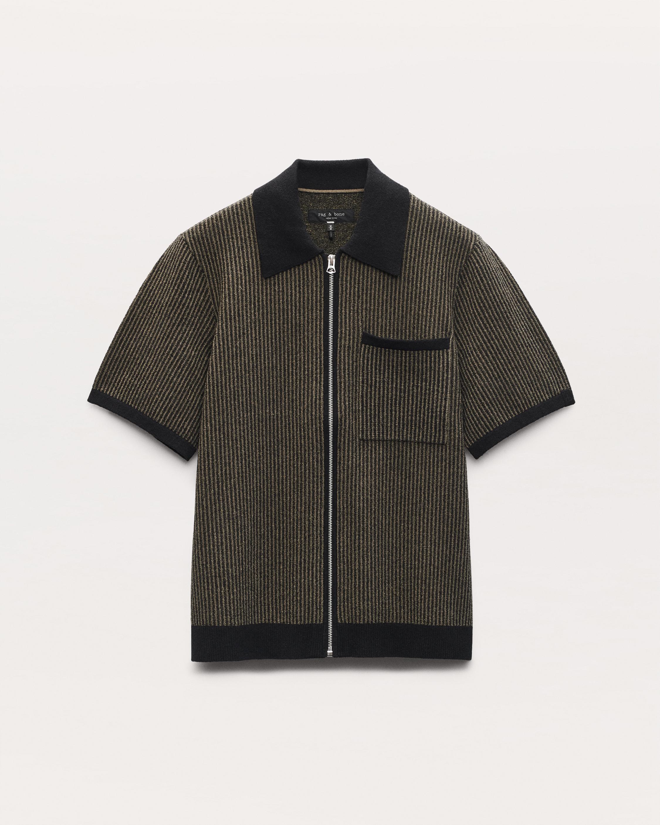 Zuma Zip Knit Polo Shirt image number 2