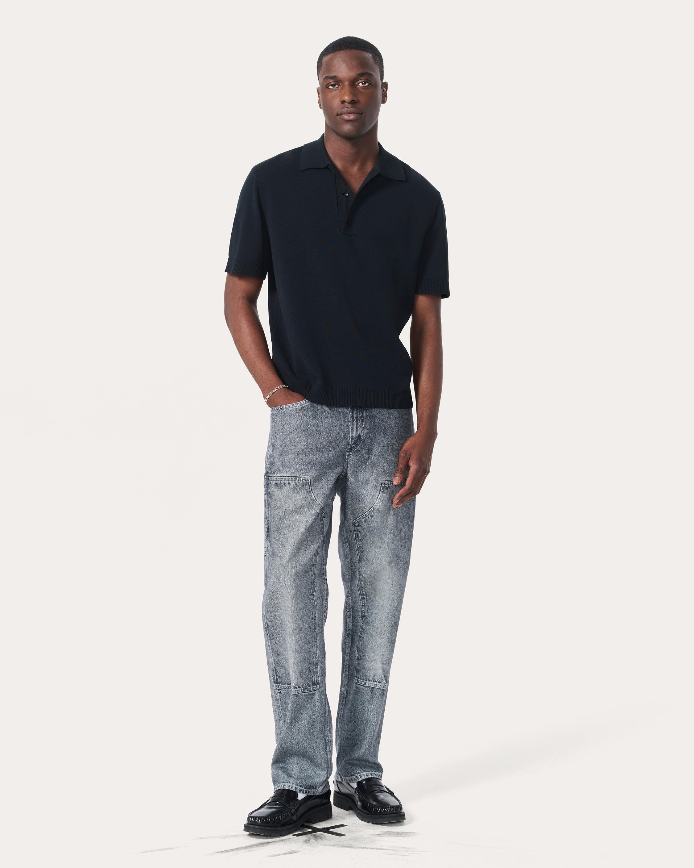 Knit Polo Shirt image number 3