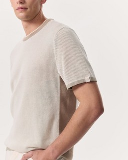 Harvey Crewneck T-Shirt - Light Beige | rag & bone Harvey Crewneck T-Shirt - Light Beige | rag & bone