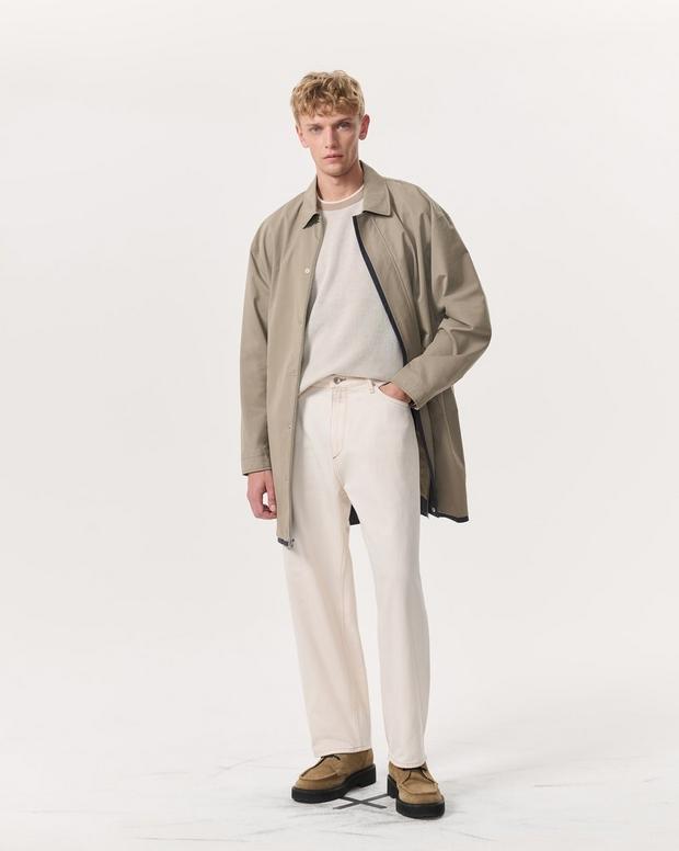 Harvey Crewneck T-Shirt - Light Beige | rag & bone Harvey Crewneck T-Shirt - Light Beige | rag & bone