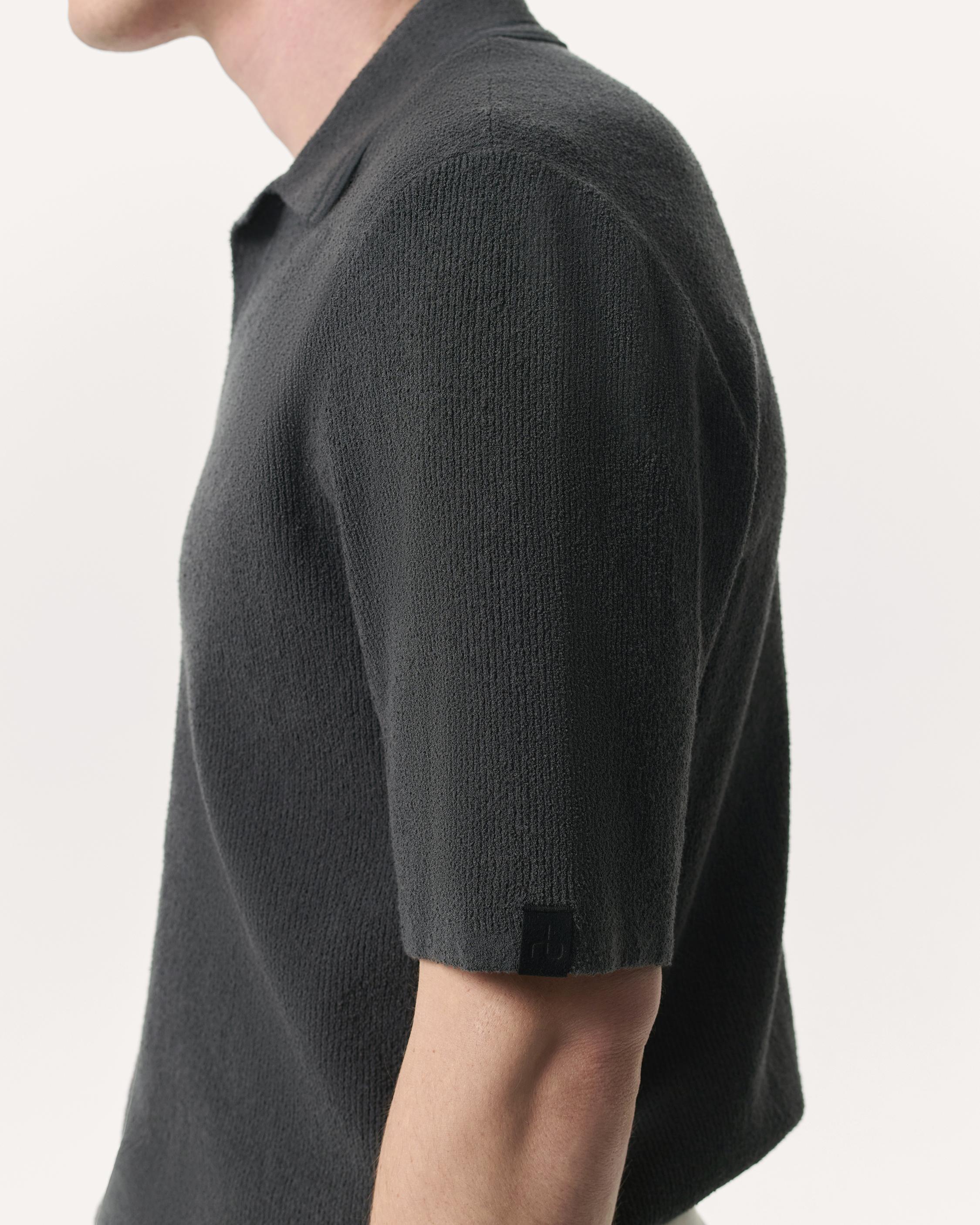 Zuma Johnny Collar Knit Polo Shirt image number 3