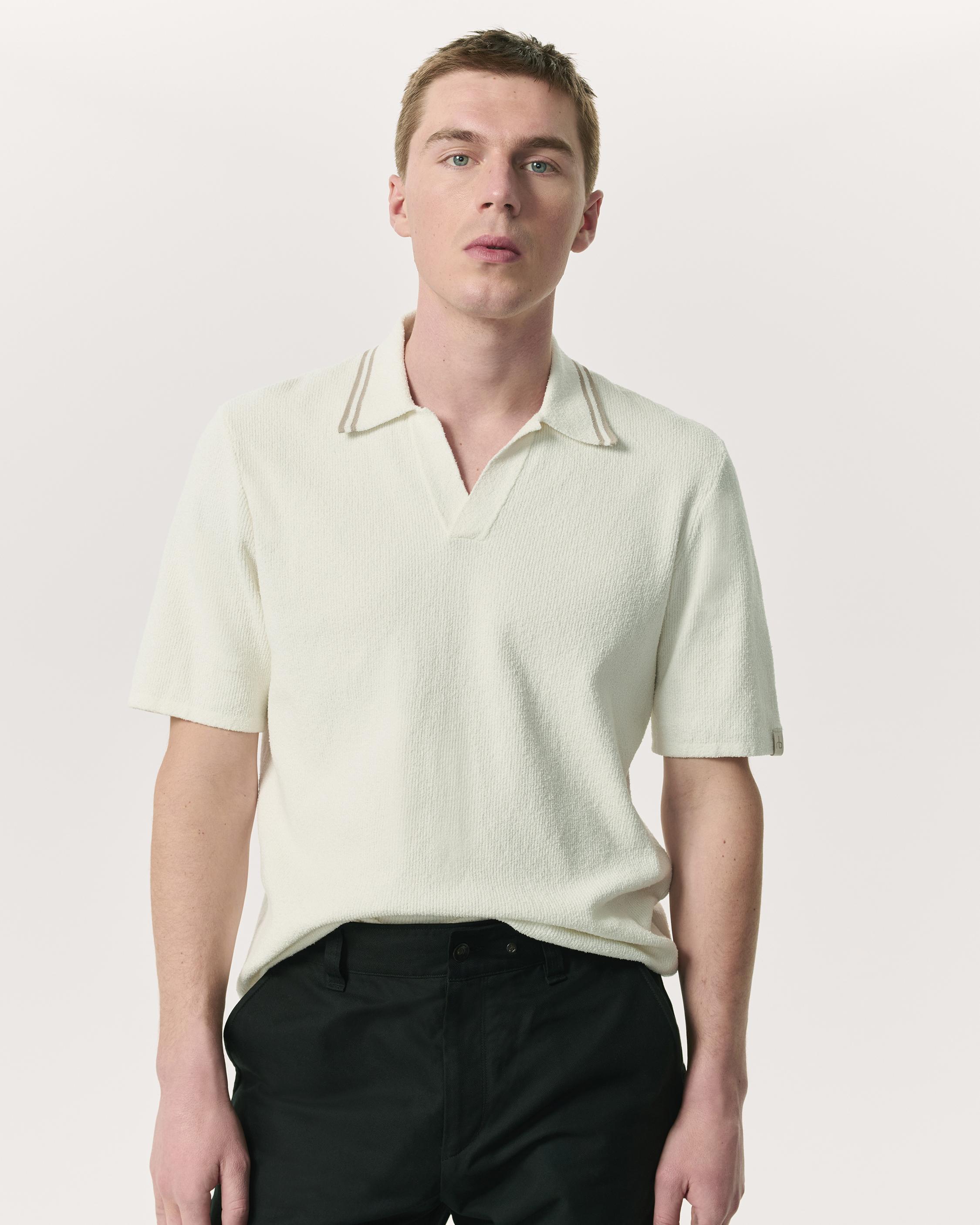 Zuma Johnny Collar Knit Polo Shirt