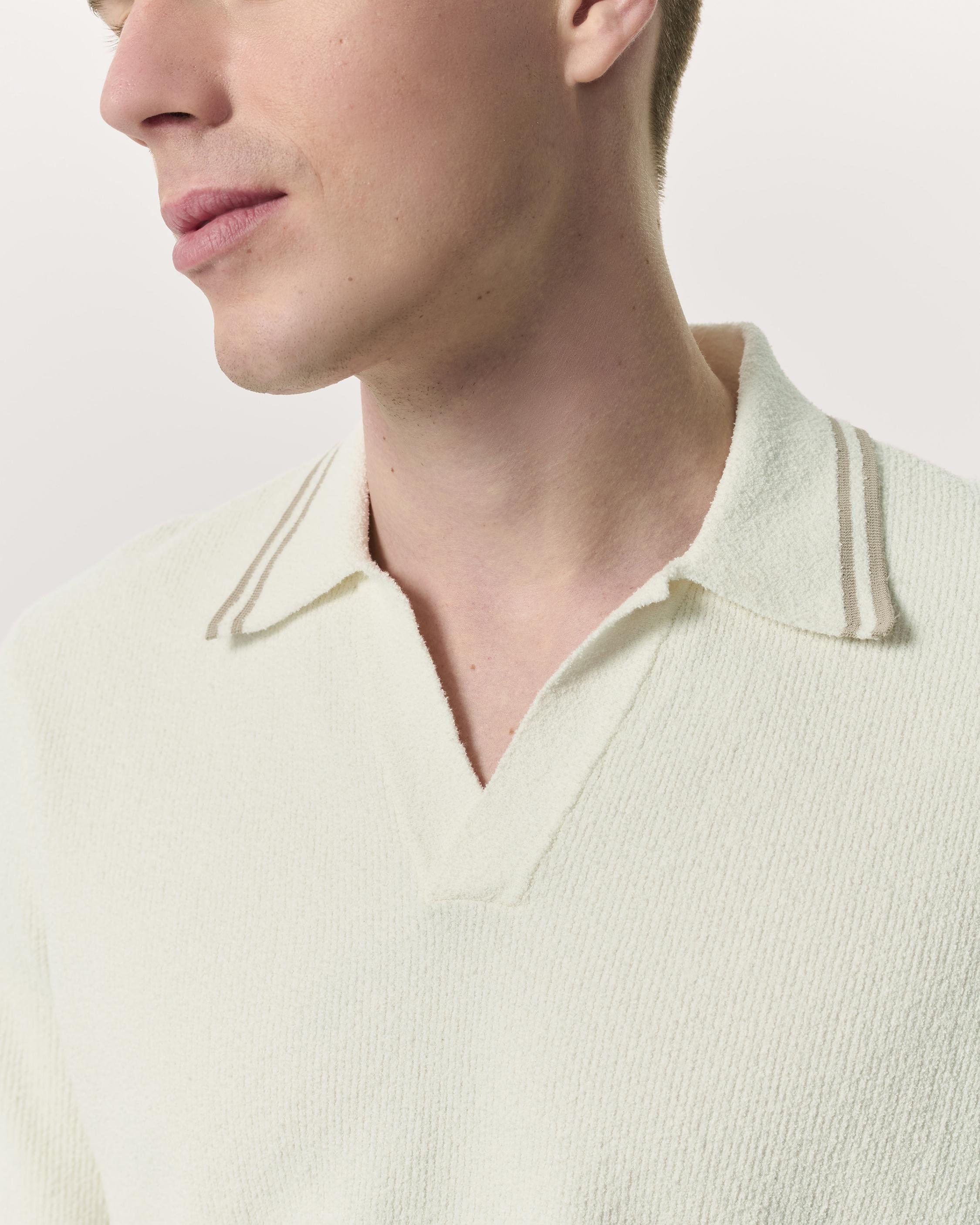 Zuma Johnny Collar Knit Polo Shirt