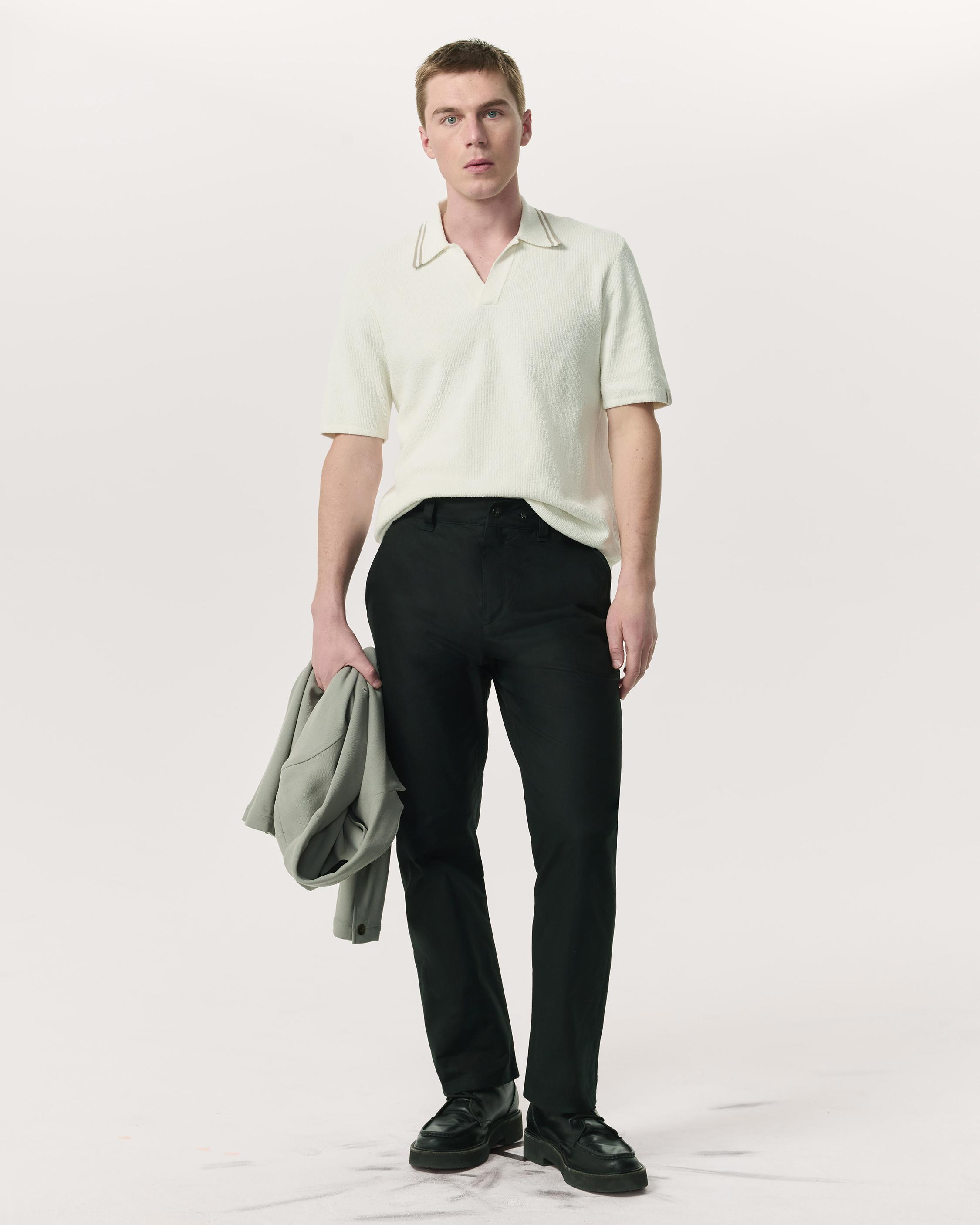 Zuma Johnny Collar Knit Polo Shirt