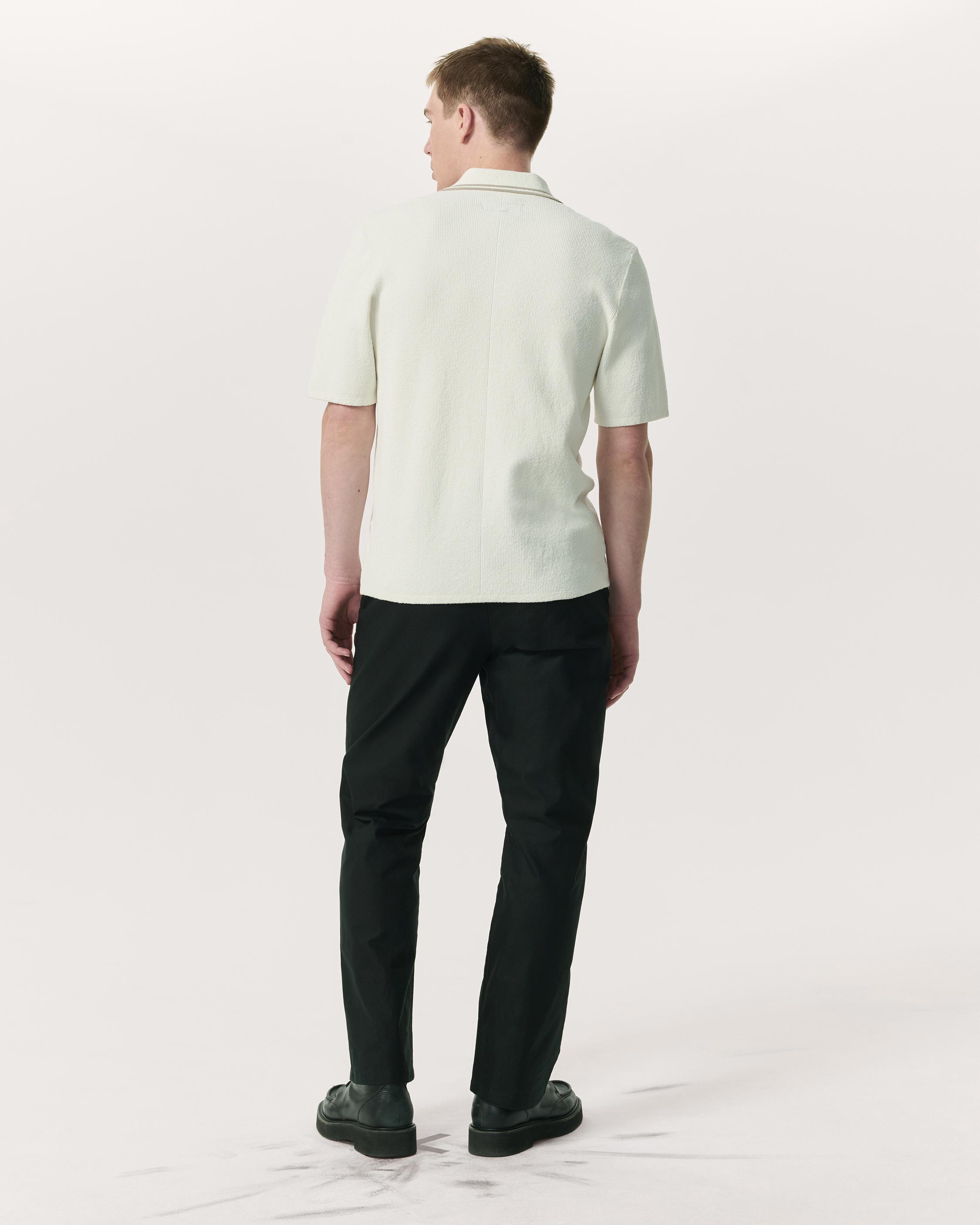 Zuma Johnny Collar Knit Polo Shirt image number 5