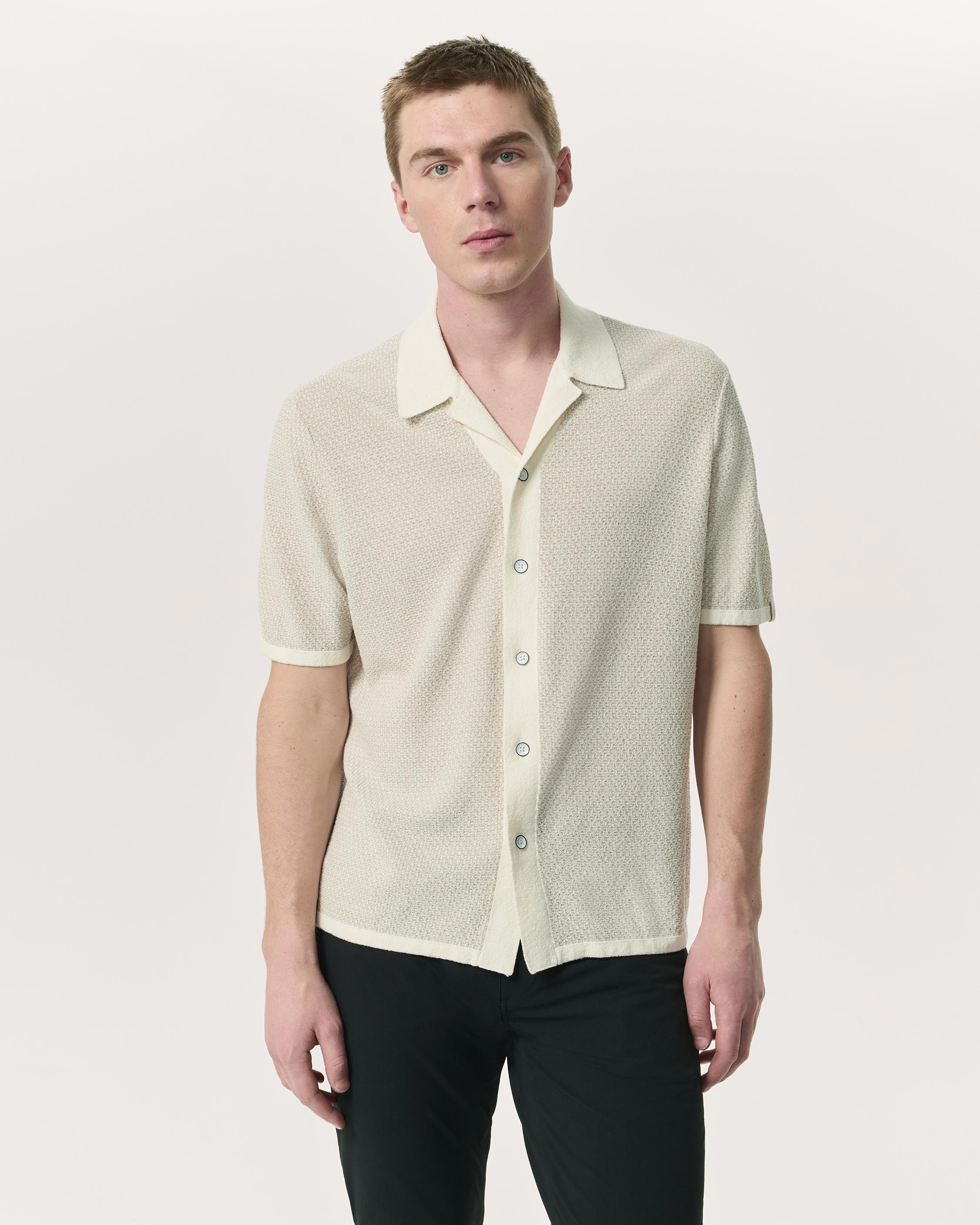 Avery Zig-Zag Zuma Knit Shirt