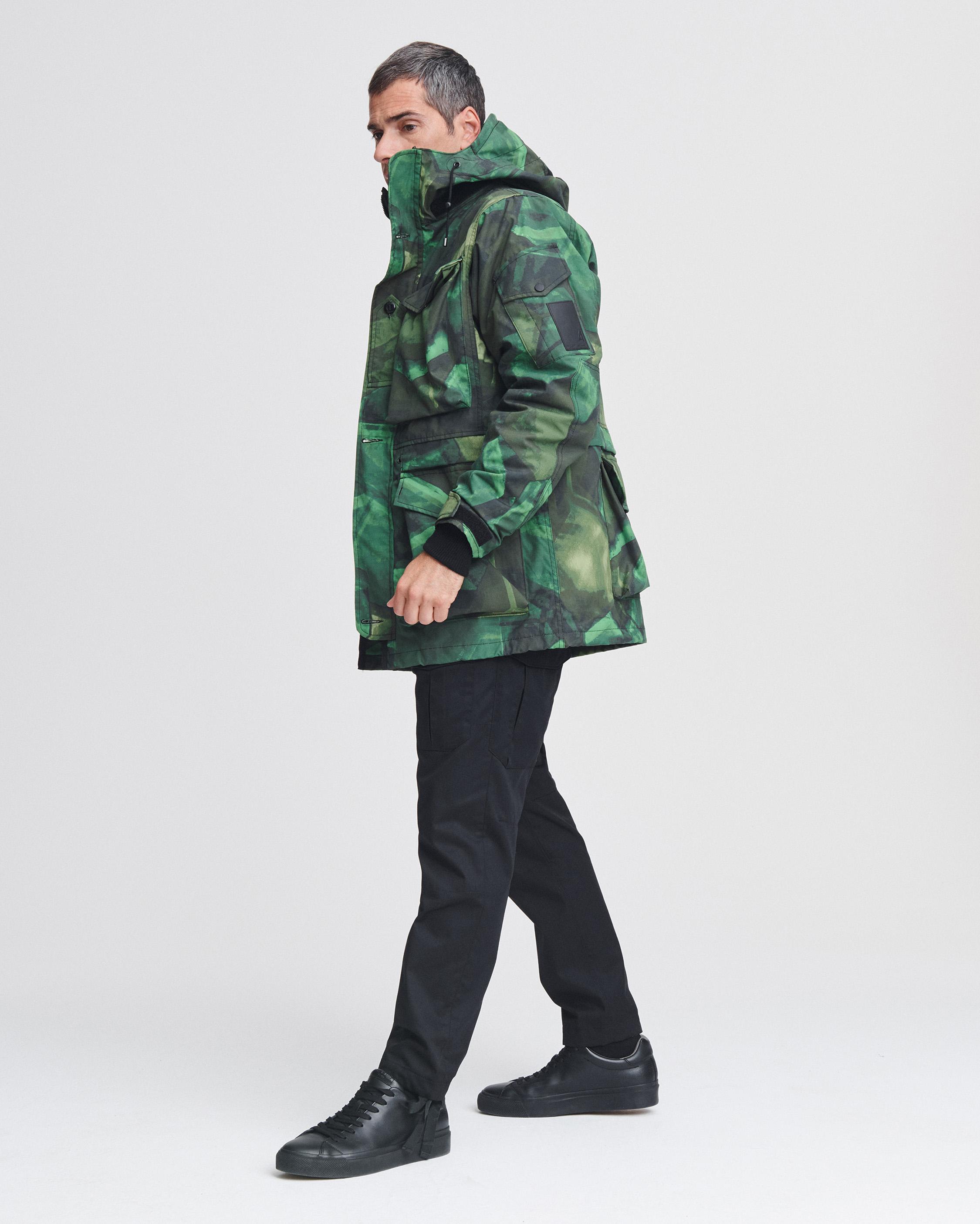 ArkAir Combat Smock Jacket in Camouflage | rag & bone