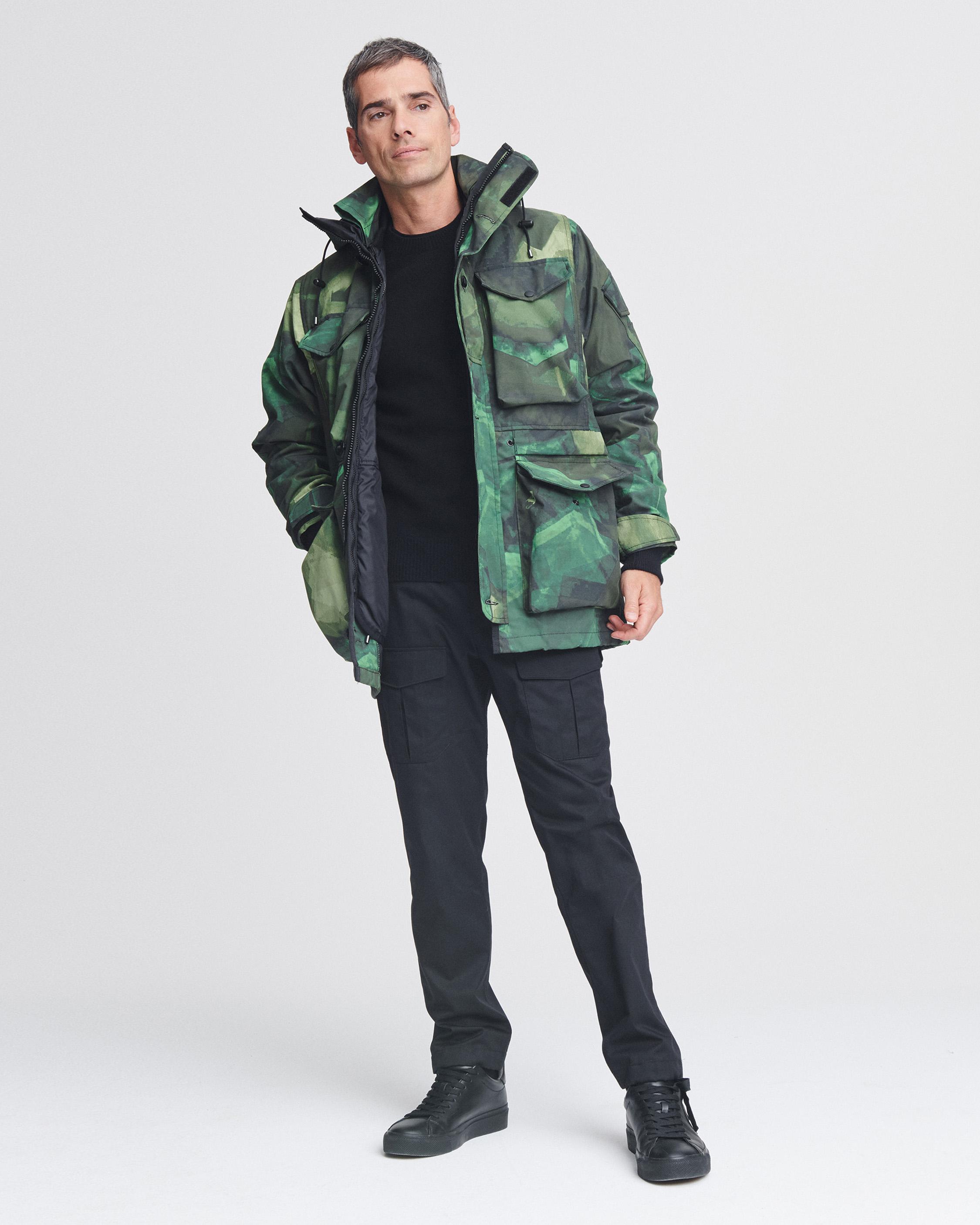 ArkAir Combat Smock Jacket in Camouflage | rag & bone