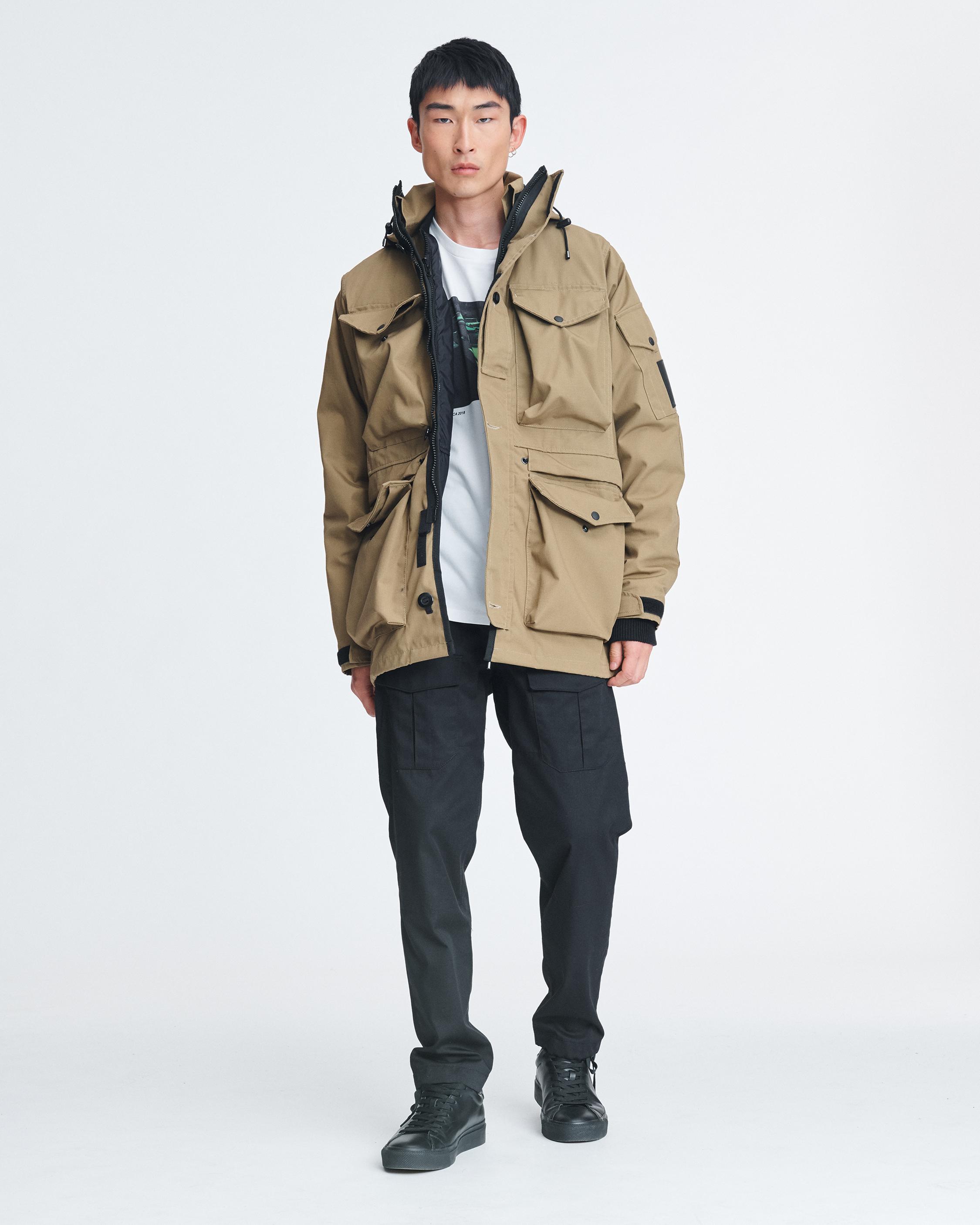 ArkAir Combat Smock Jacket in Coyote | rag & bone