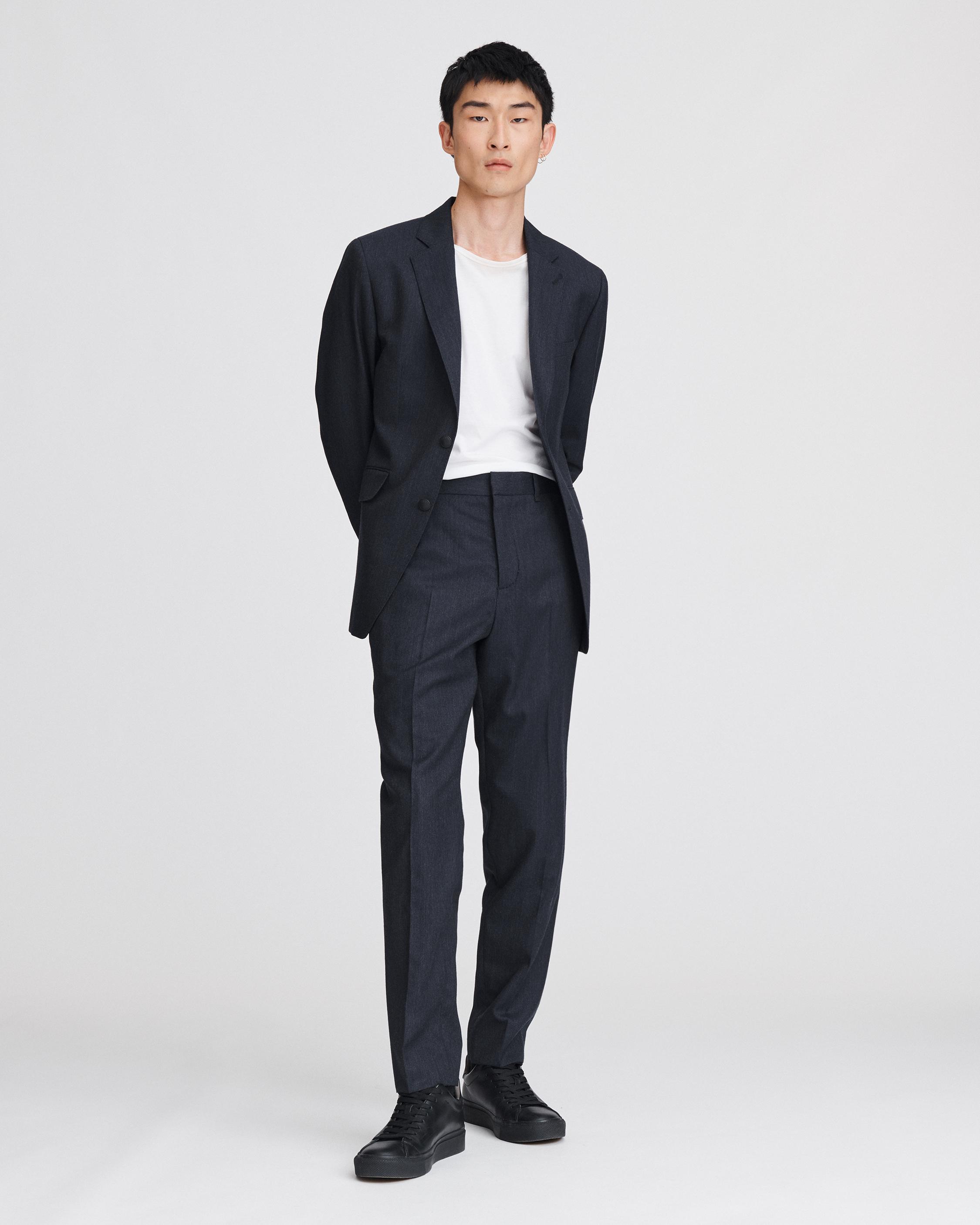 Rory Tailored Pants for Men in Navy Melange | rag & bone