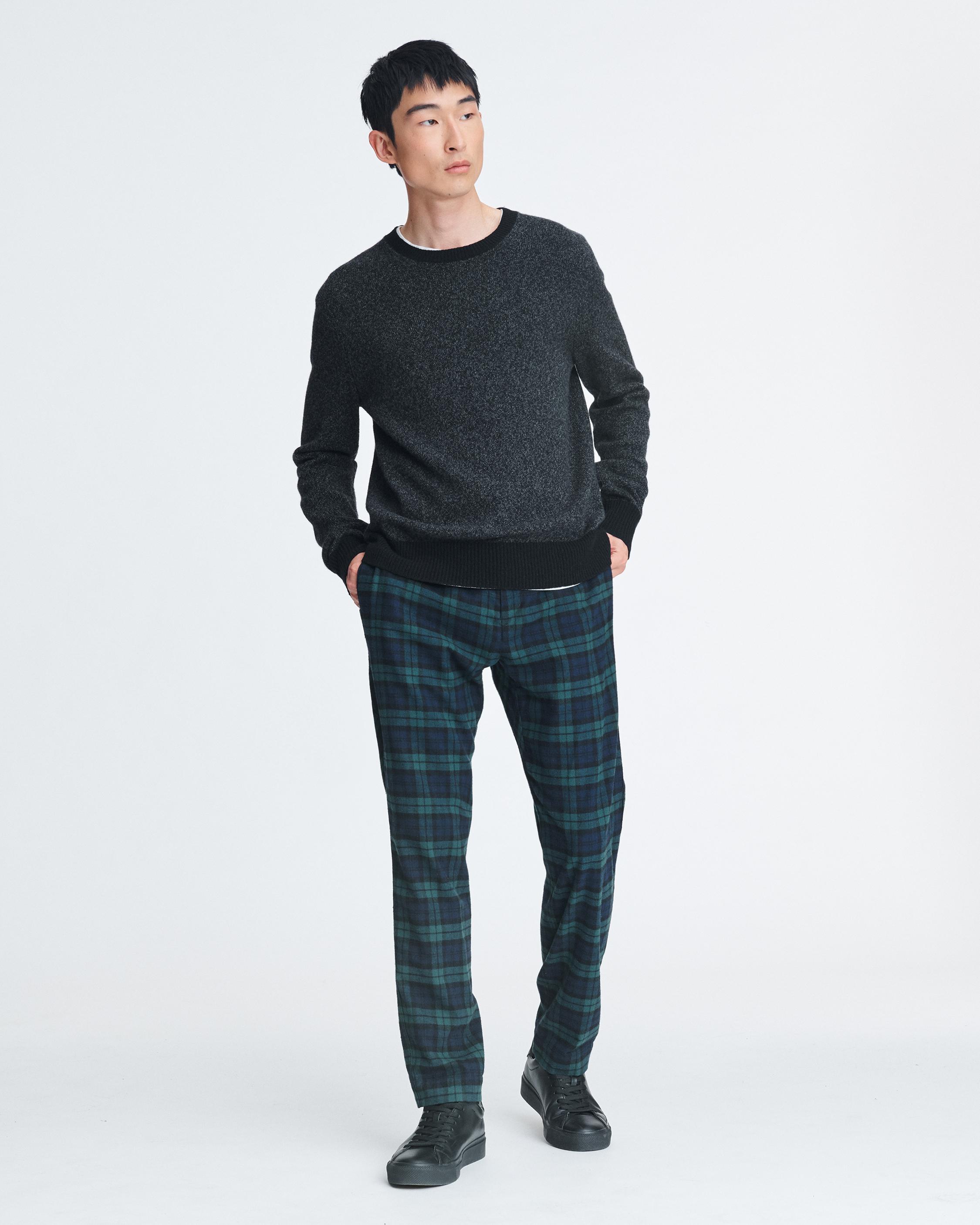 MEN'S FLANNEL EASY ANKLE PANTS