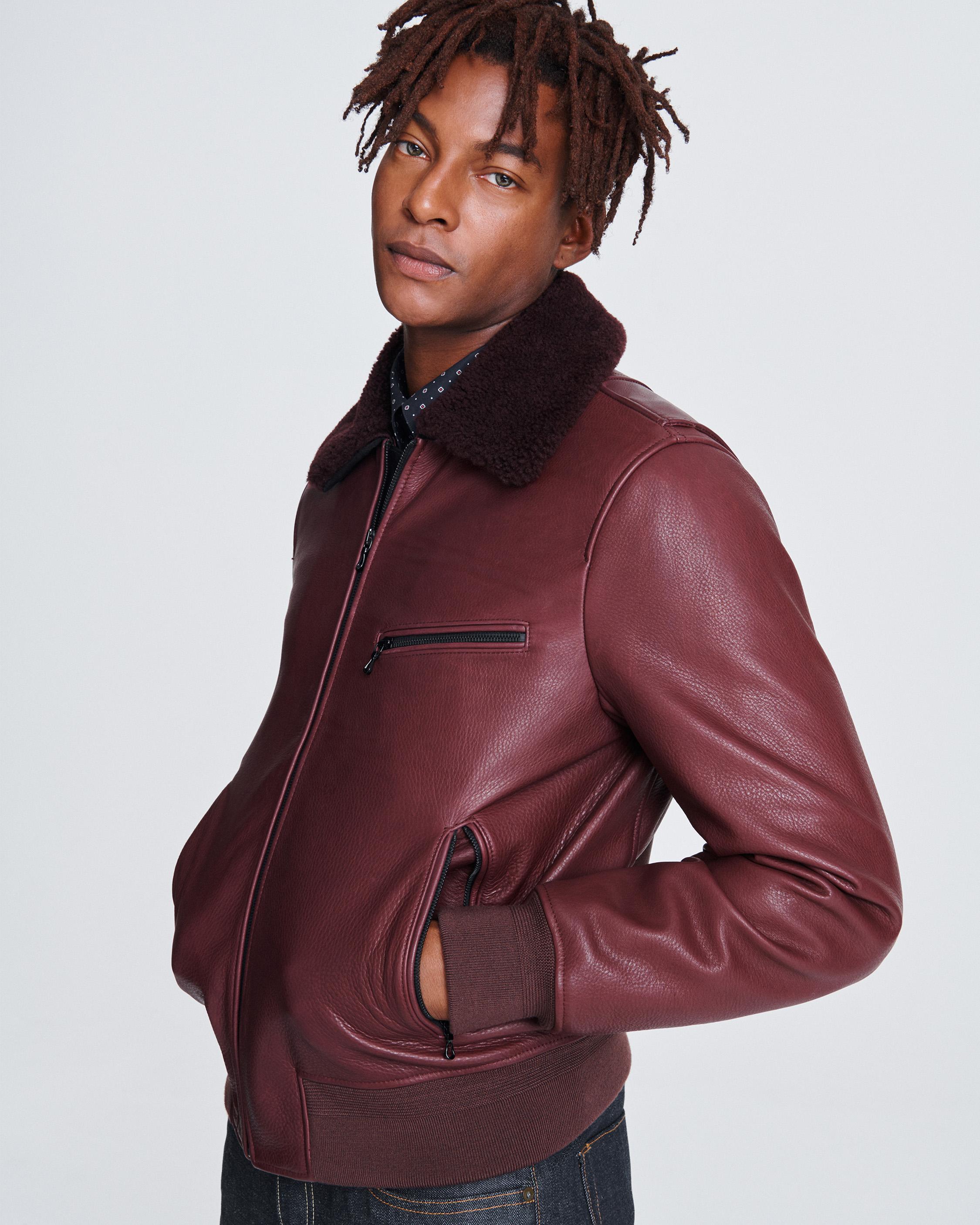 Rag & bone leather jacket best sale