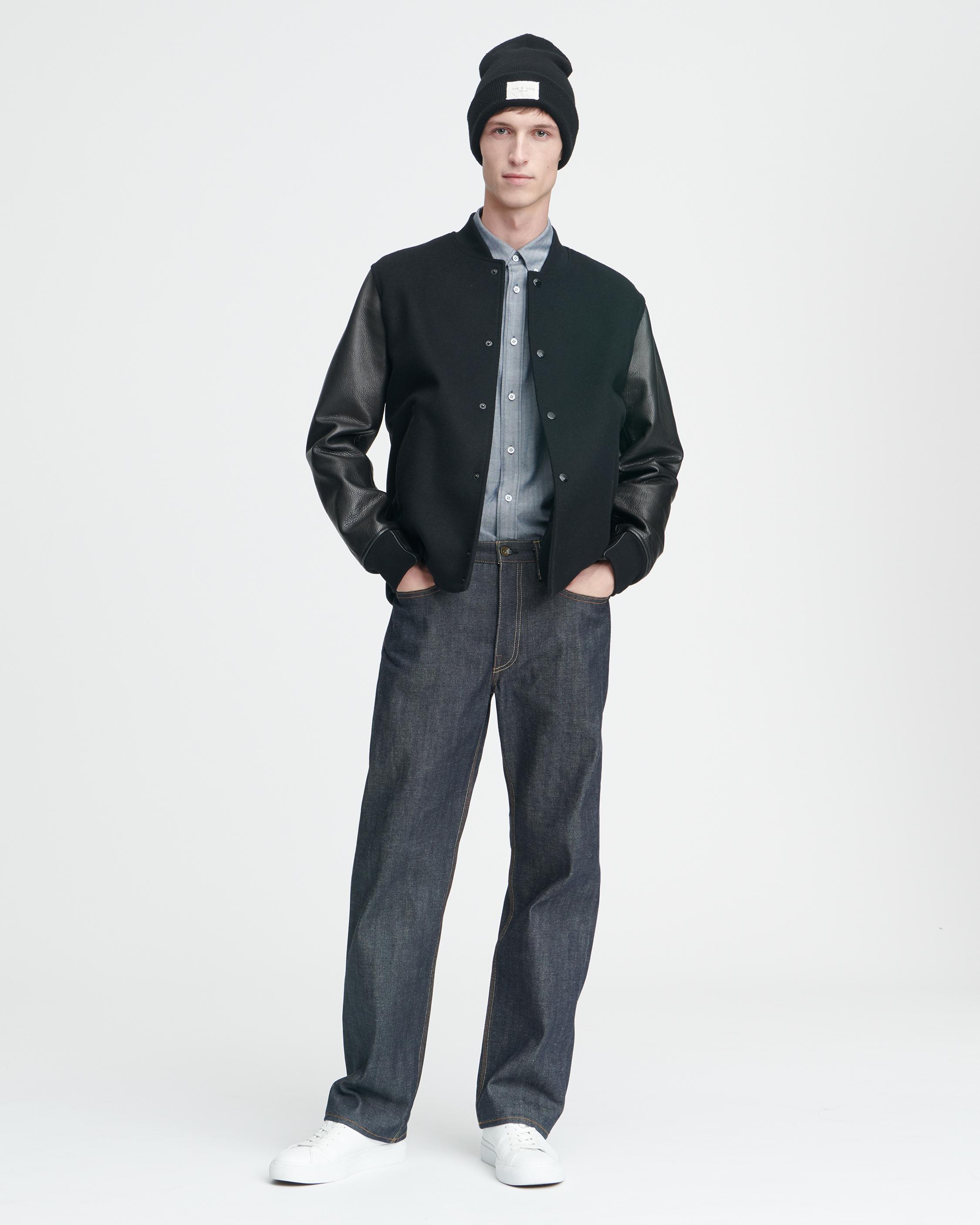 Rag and bone leather jacket sale mens