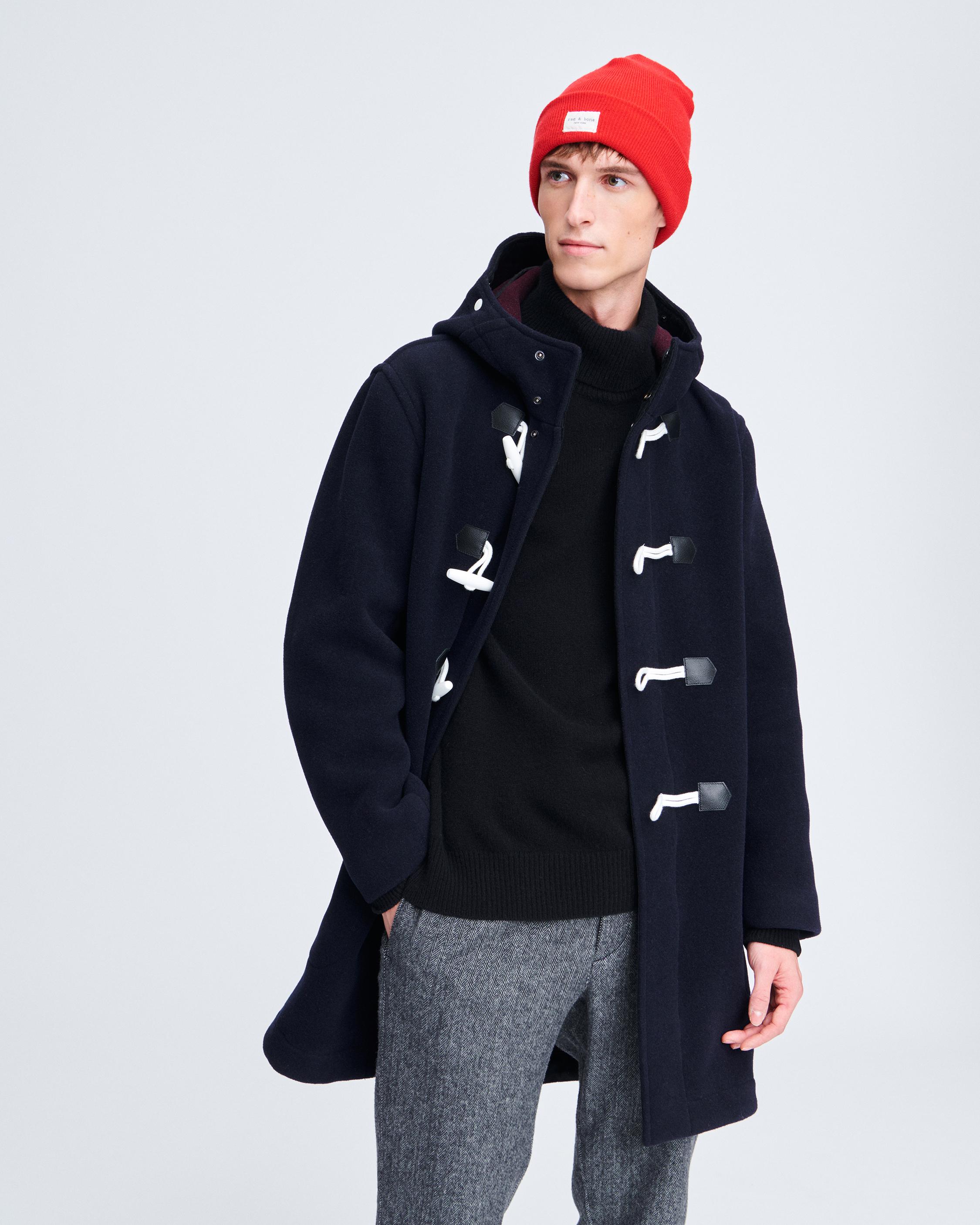 Mens toggle best sale coat with hood