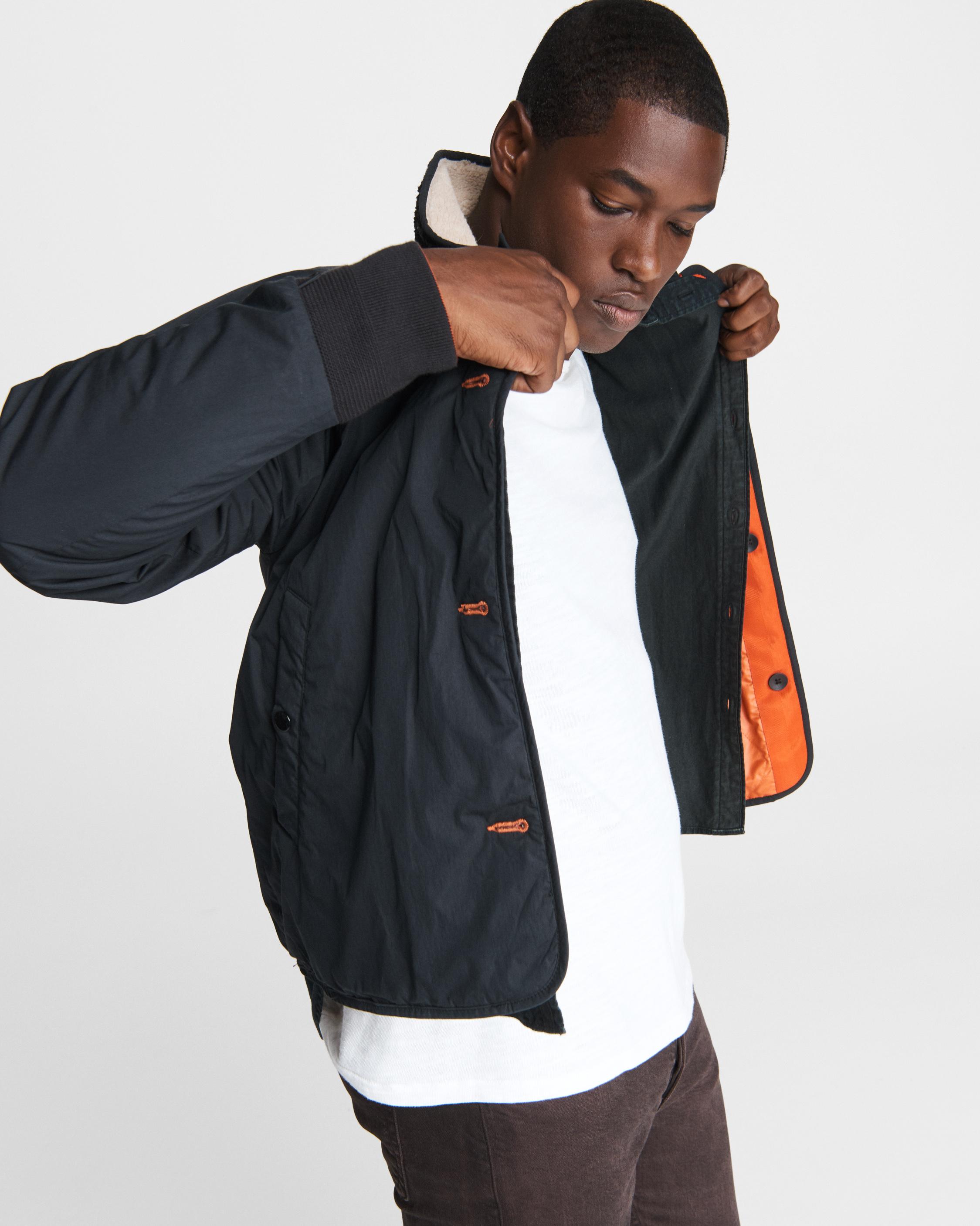 Austin Reversible Liner - Orange | rag & bone