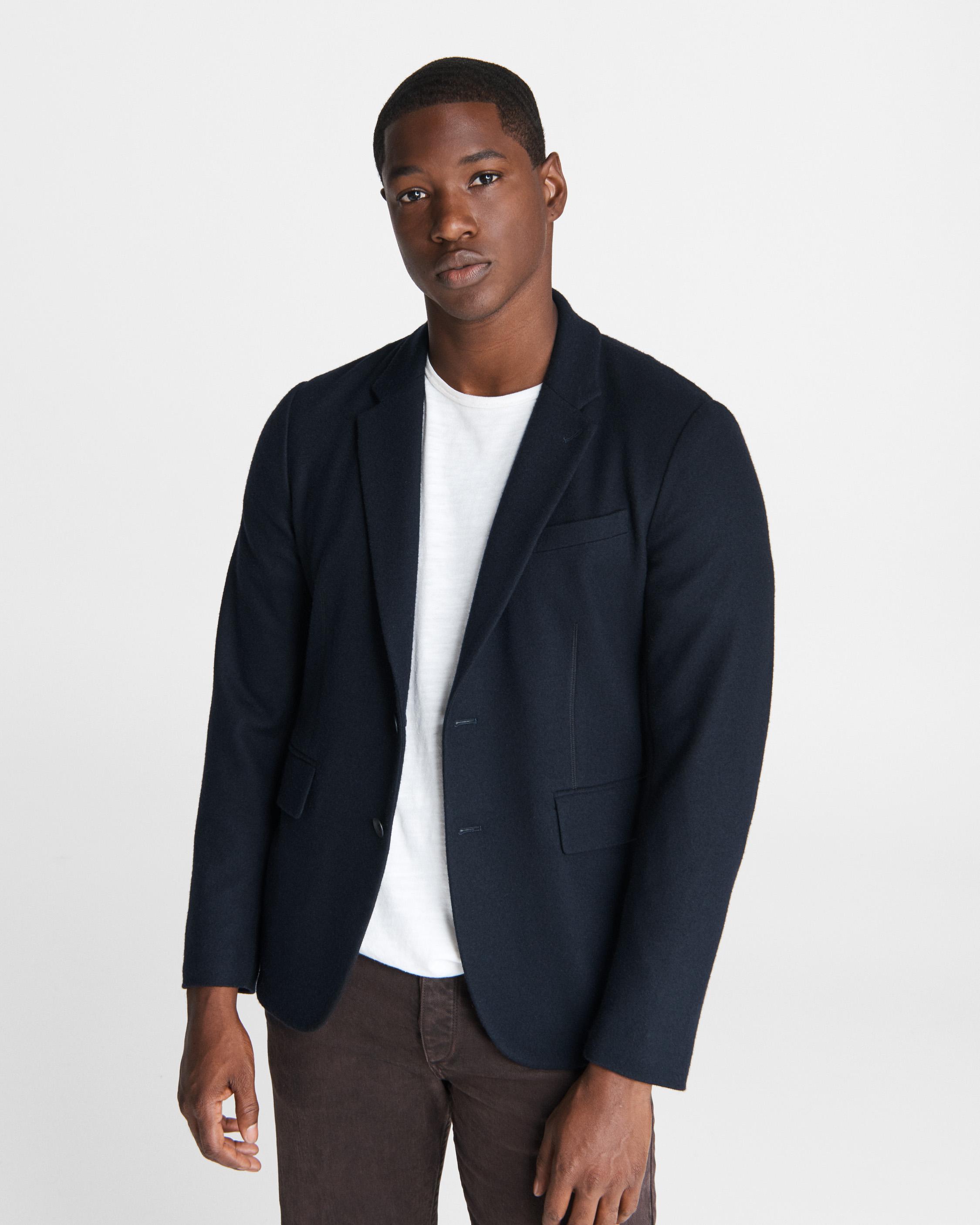 Deconstructed Razor Wool Blazer rag bone