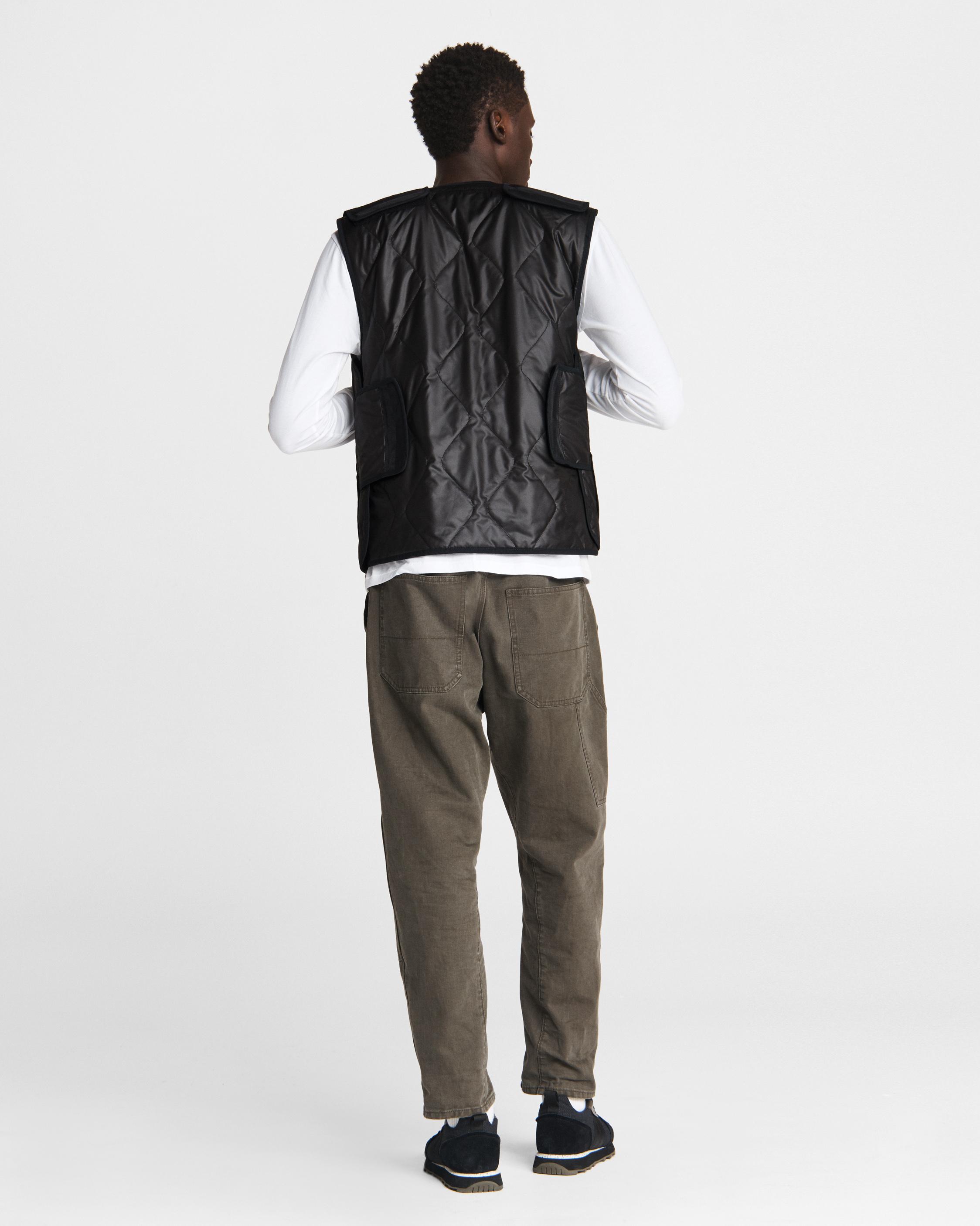 Austin Nylon Vest - Black | rag & bone