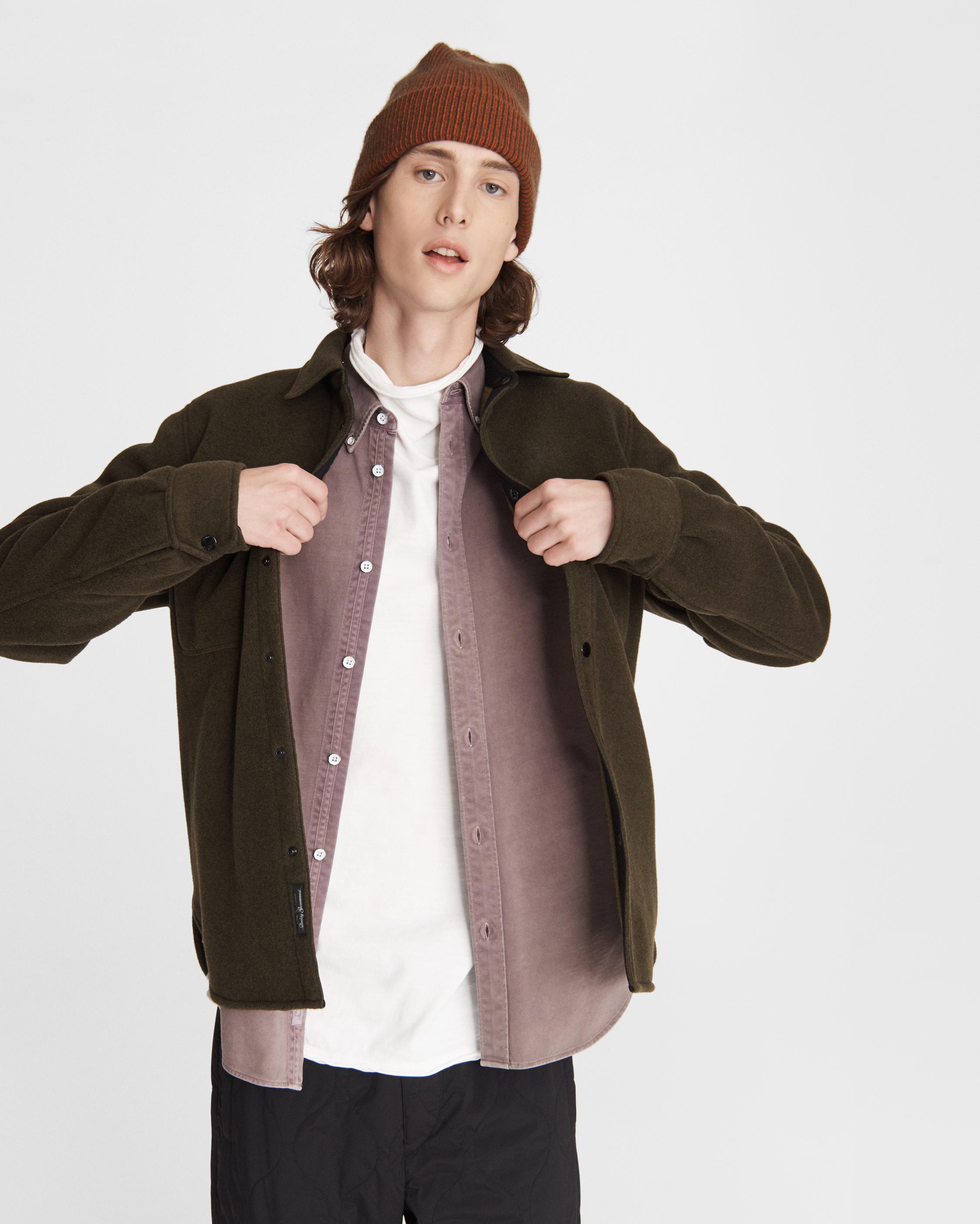 Fleece Shirt Jacket rag bone