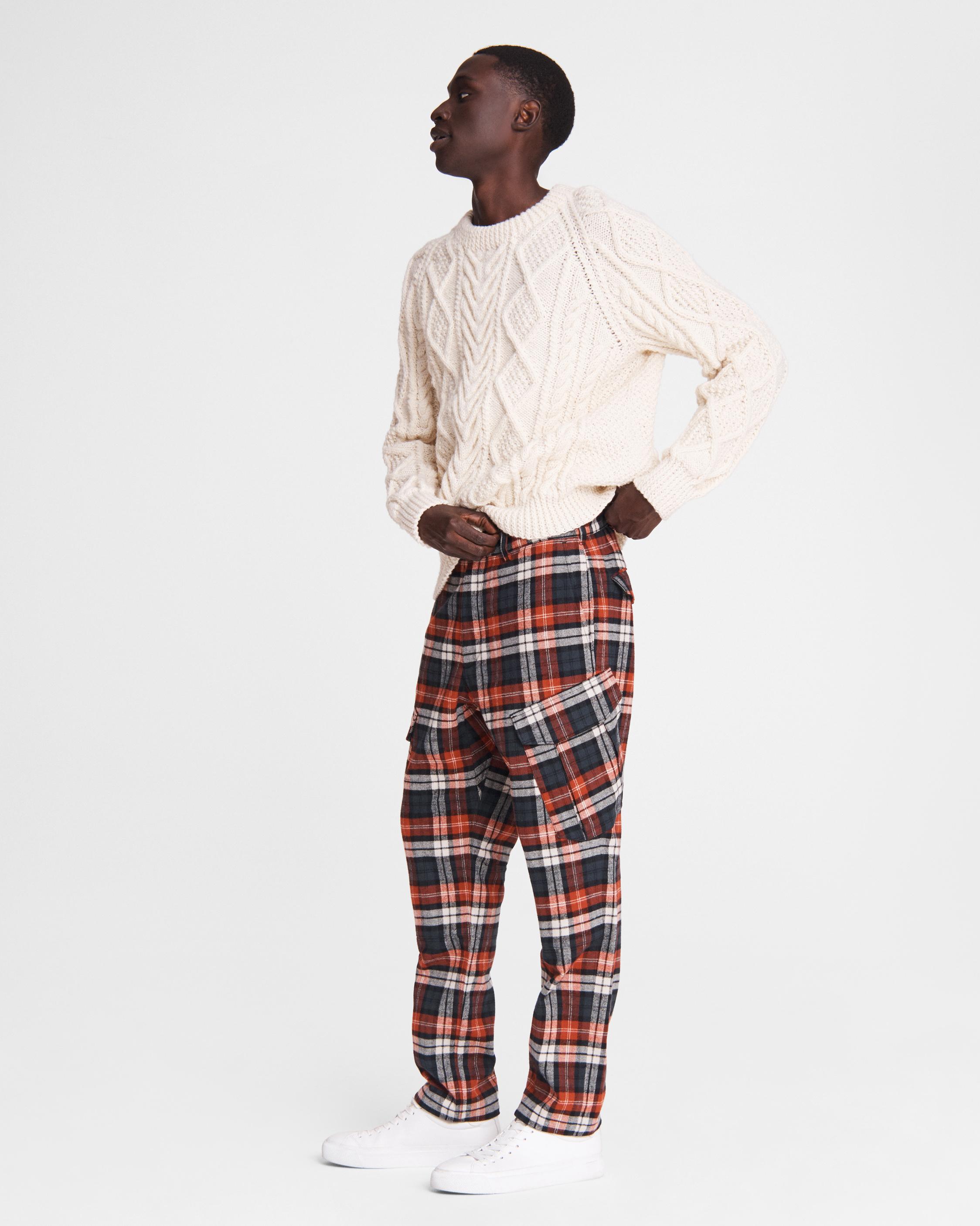 殿堂 CORBIN PLAID LINEN PANTS agapeeurope.org