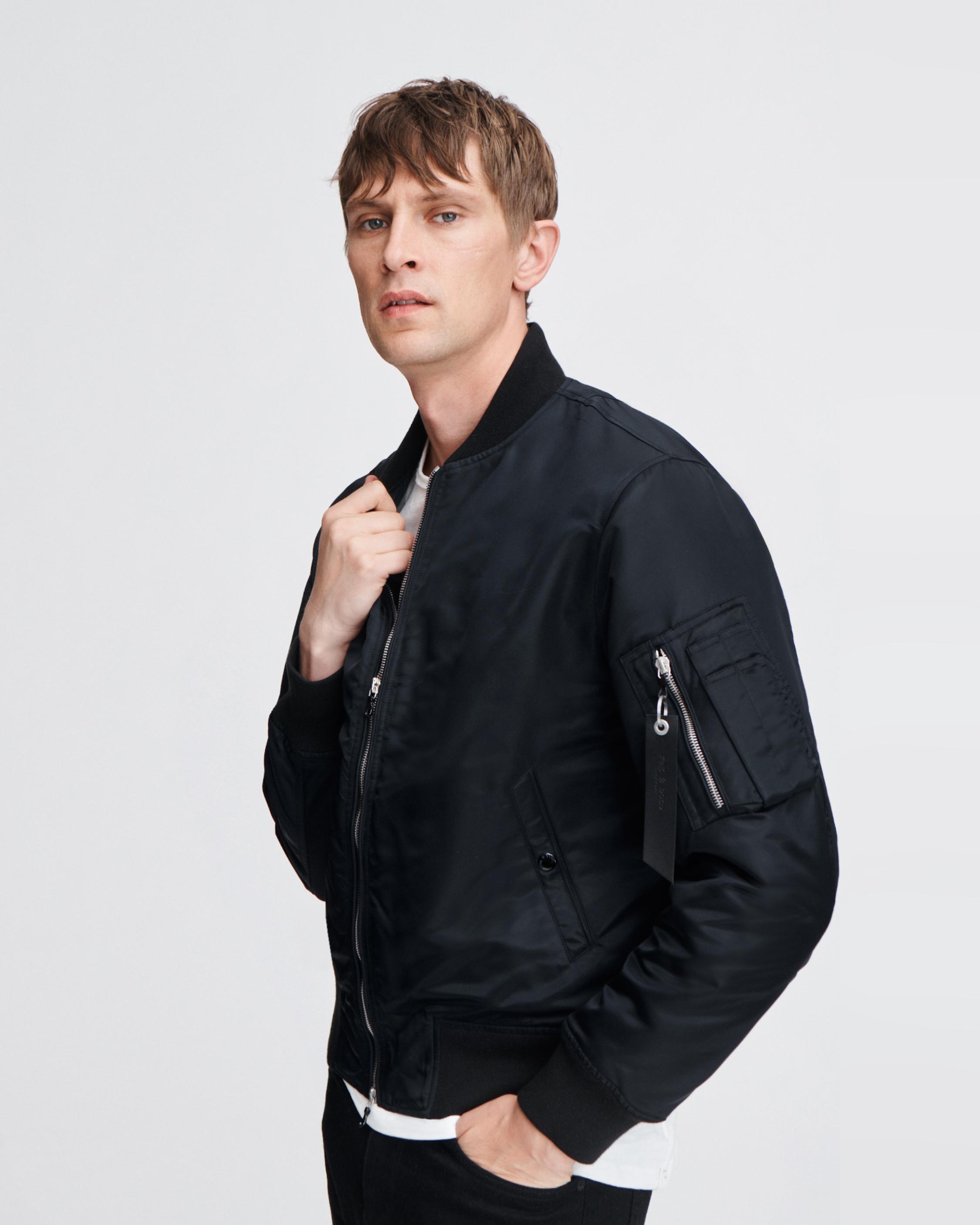 Manston Nylon Bomber Jacket