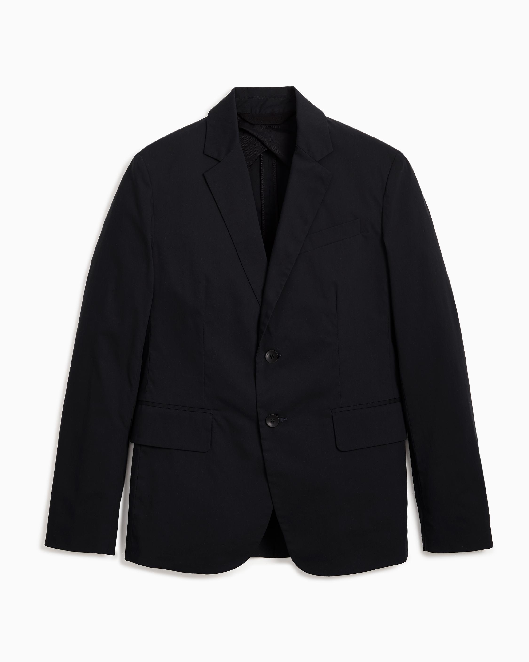 Deconstructed Razor Cotton Blazer - Black | rag & bone