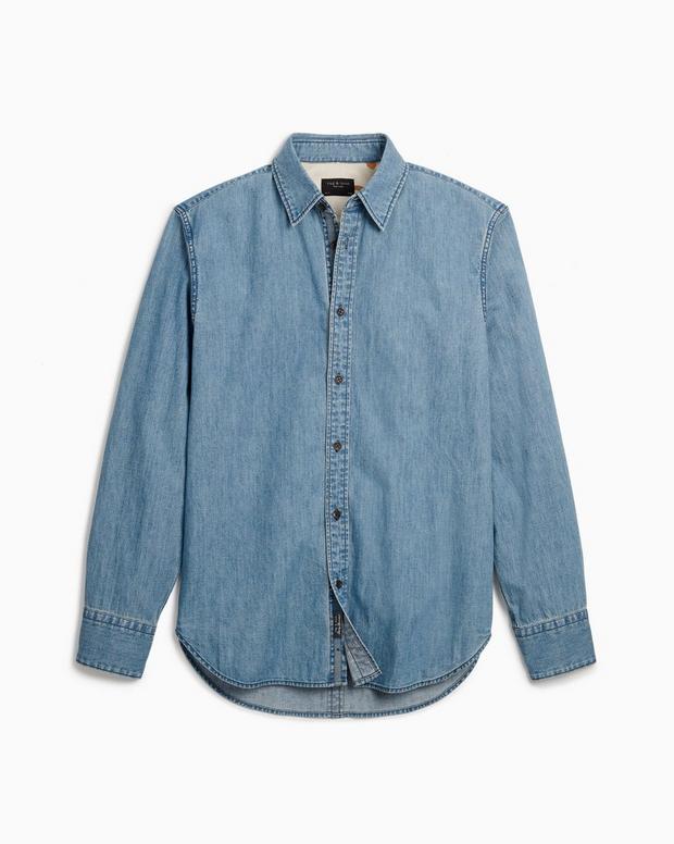 Fit 3 Denim Shirt - Chambray image number 1