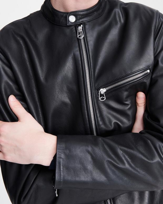 Icon Leather Jacket image number 5