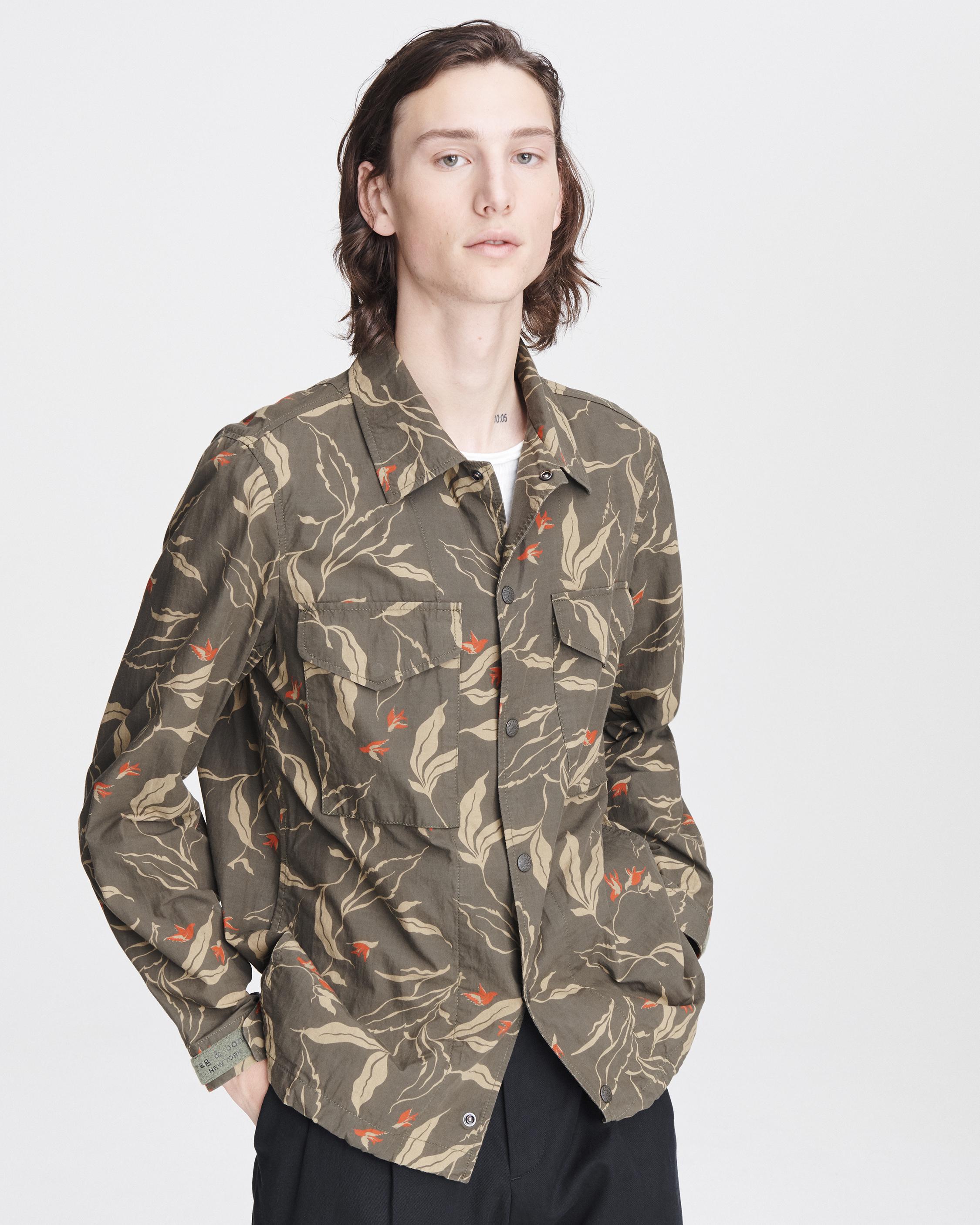 Flight Cotton Shirt Jacket image number 1