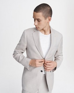 Rory Wool Linen Blazer image number 1