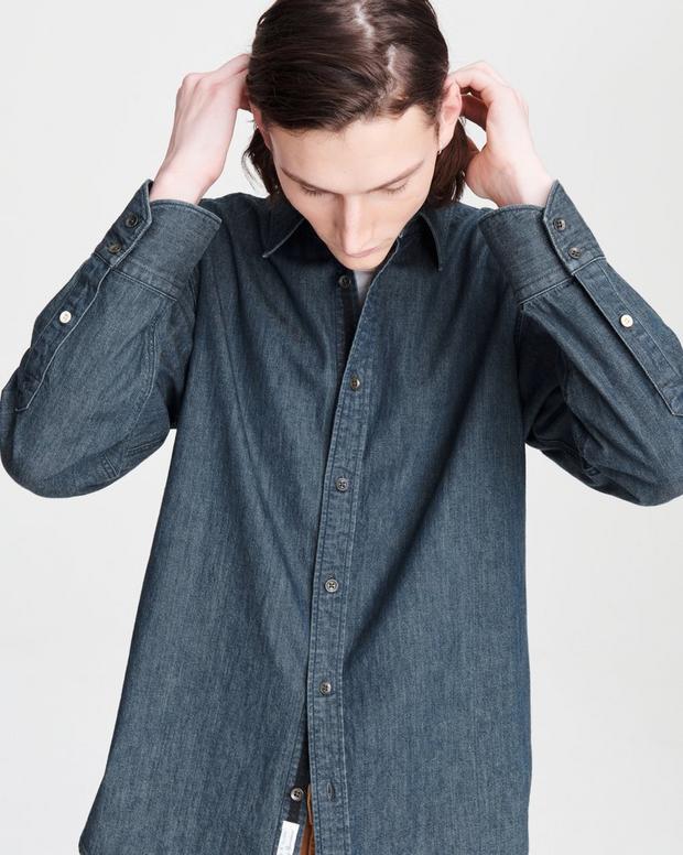 Fit 3 Shirt - Chambray image number 1