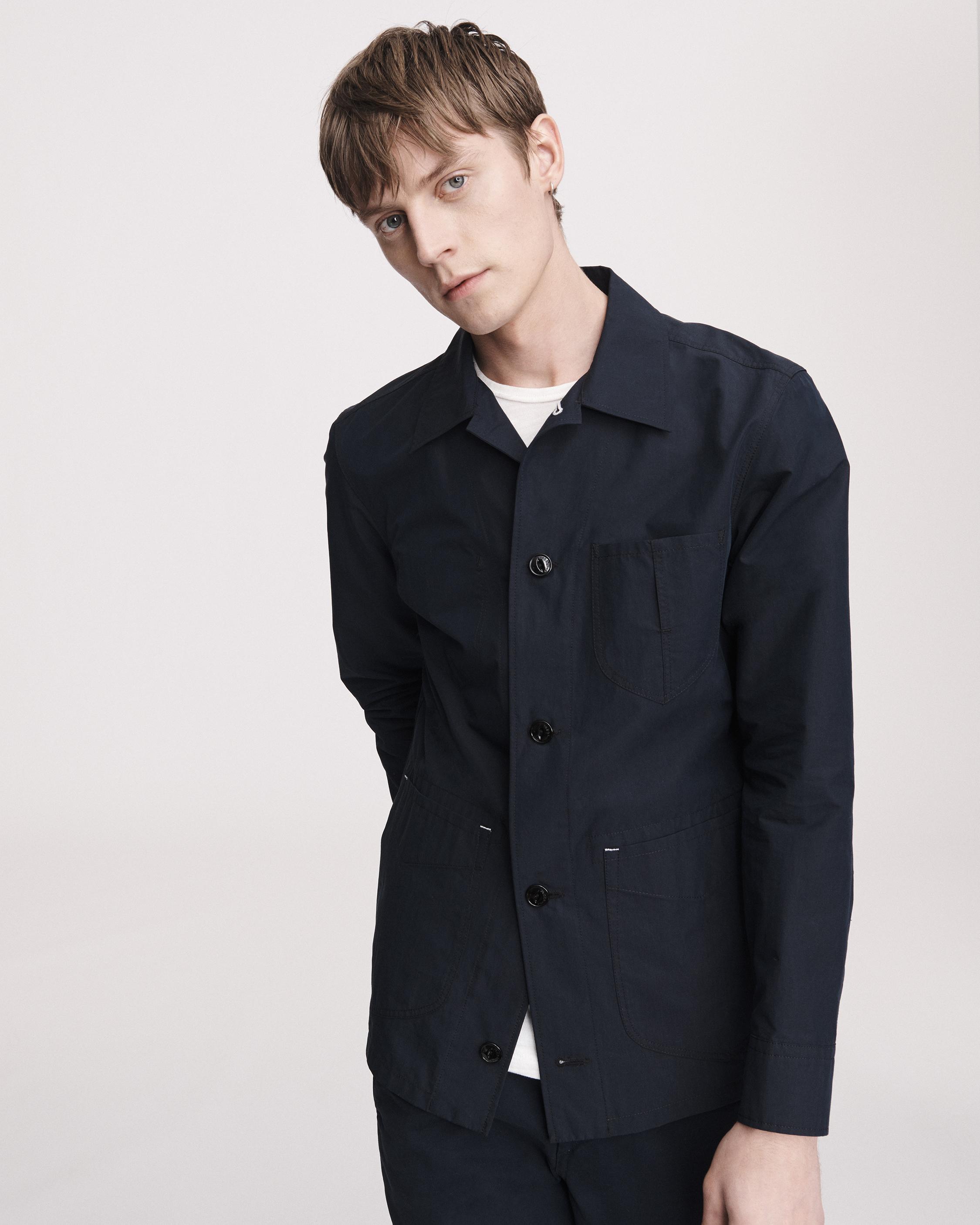 Mace Men's Shirt Jacket in Navy | rag & bone